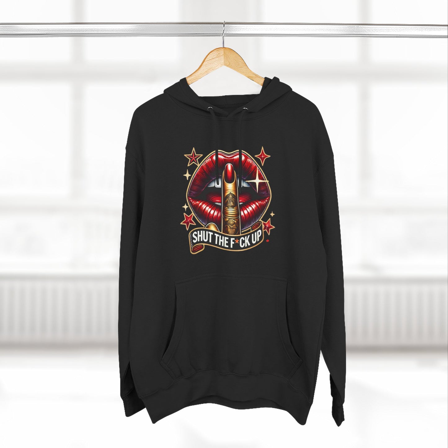 Shut the F**k Up Fleece Hoodie