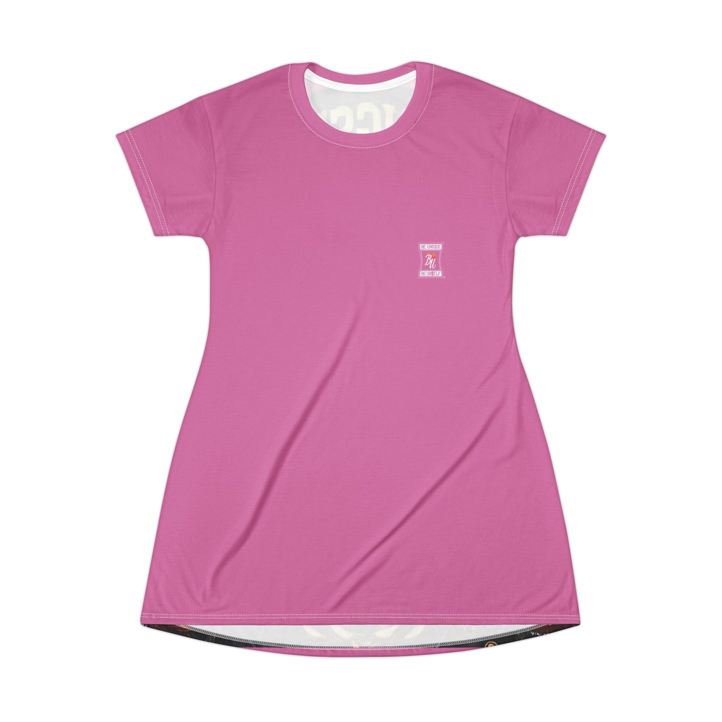 Stylish Gangsta T-Shirt Dress, Trendy Casual Wear, Street Style Outfit, Perfect for Parties, Music Festivals, Gifts for Her