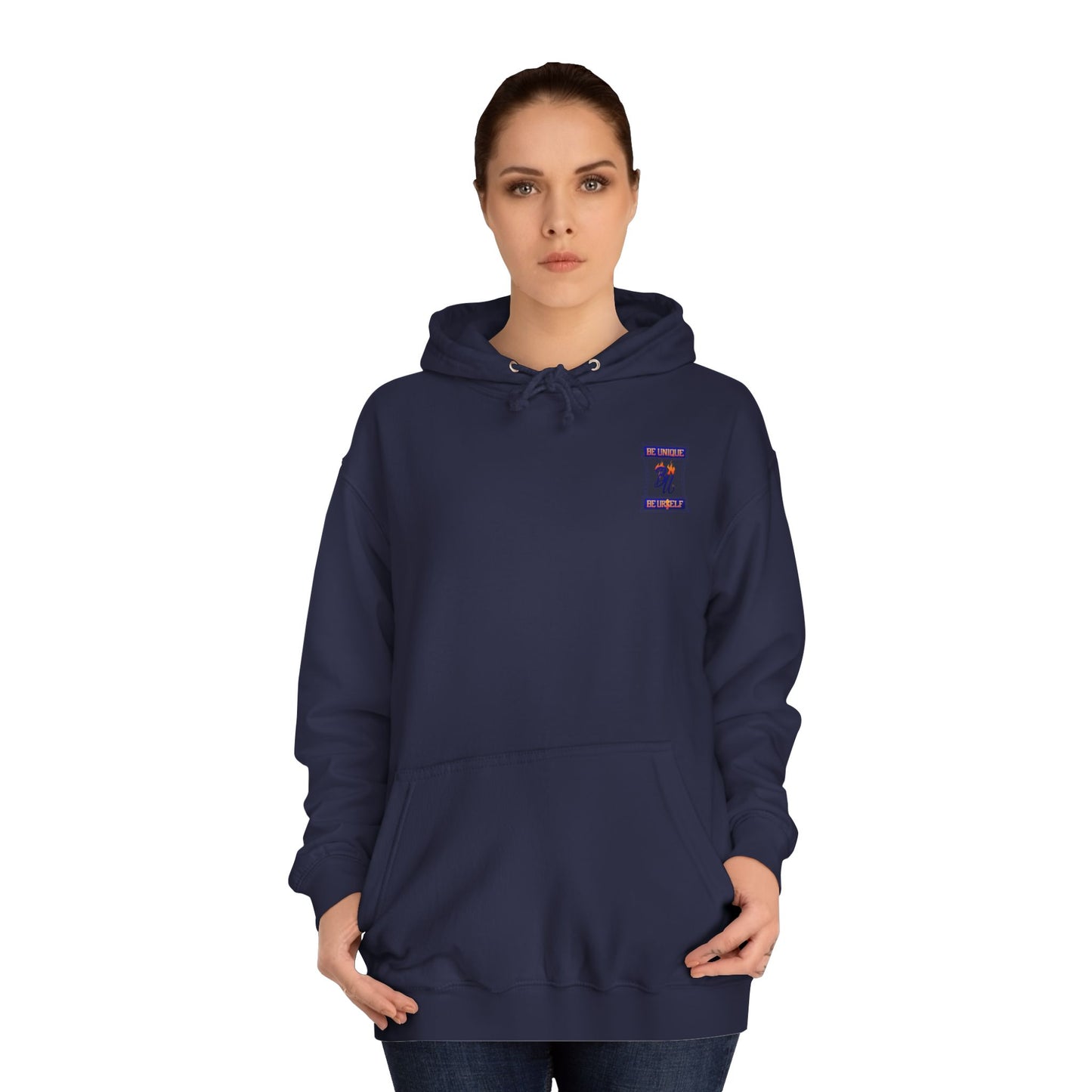 Grumpy Cartoon College Hoodie, Unisex Apparel for Students, Cozy Gift for School, Funny Pullover Sweatshirt, Hooded Sweatshirt