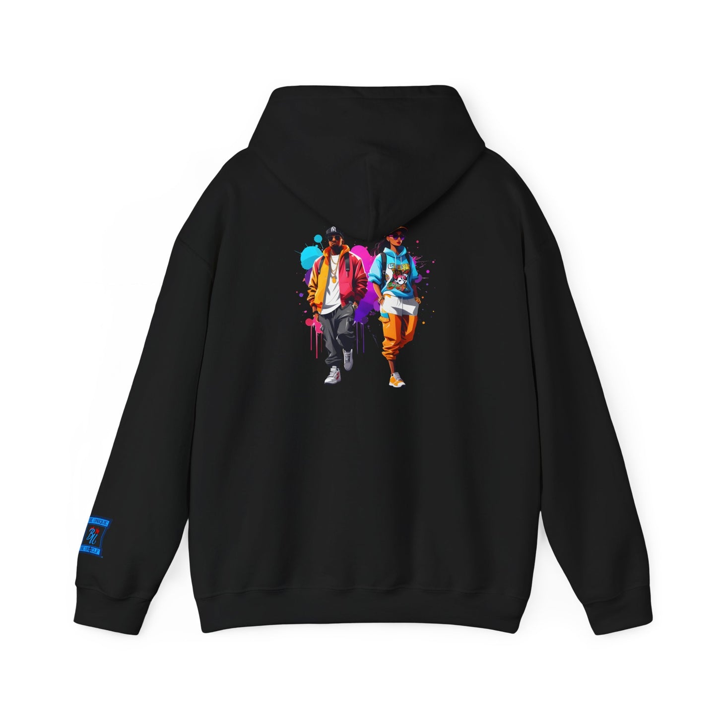 Hoodie — Retro Street Dancers Graphic Pullover