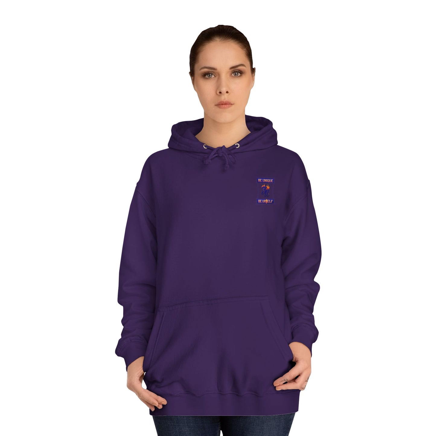 Grumpy Cartoon College Hoodie, Unisex Apparel for Students, Cozy Gift for School, Funny Pullover Sweatshirt, Hooded Sweatshirt