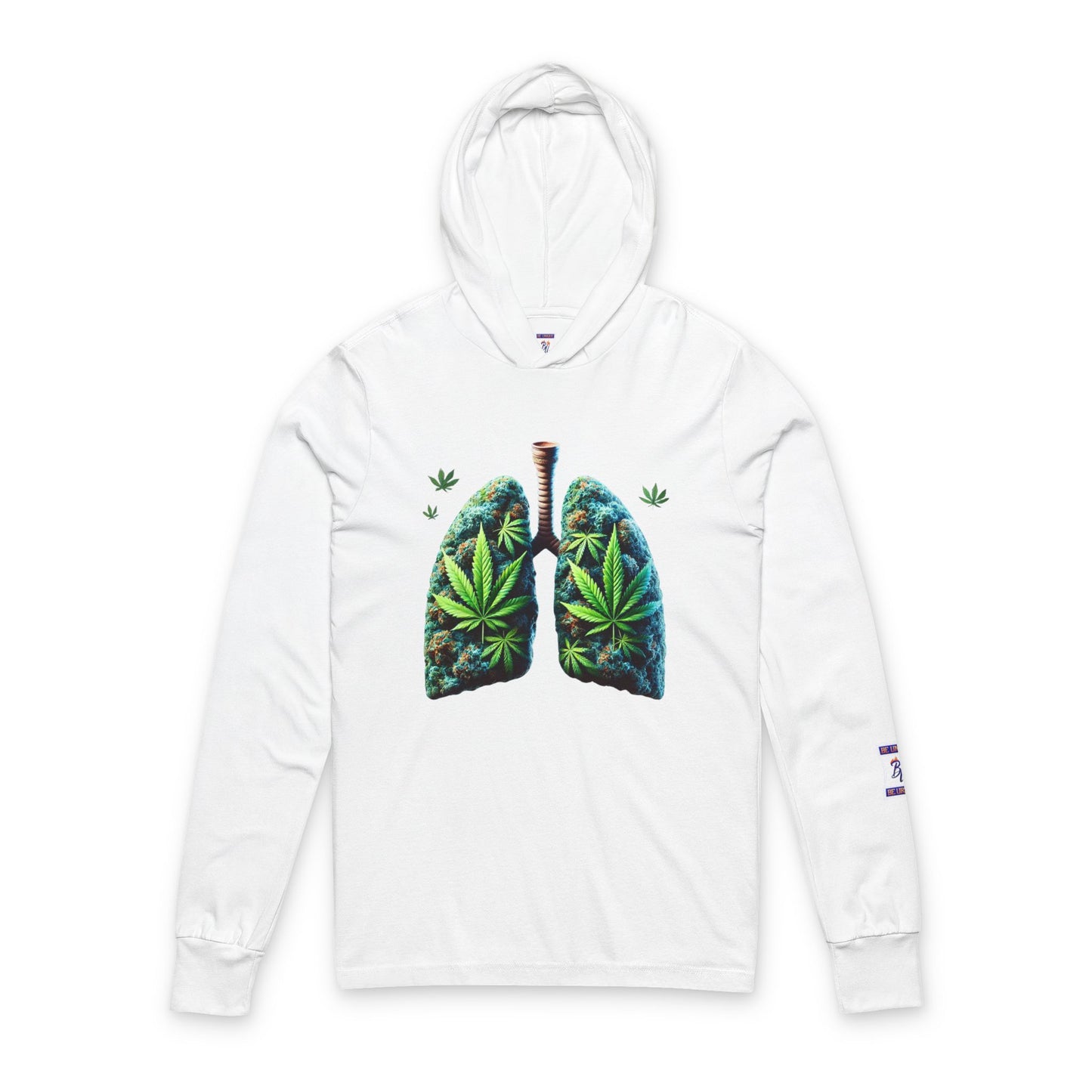 Cannabis-Inspired Unisex Hooded Long Sleeve Tee, Relaxed Style, Perfect for Nature Lovers, Stoner Apparel, Gift for 420 Celebrations, [...]