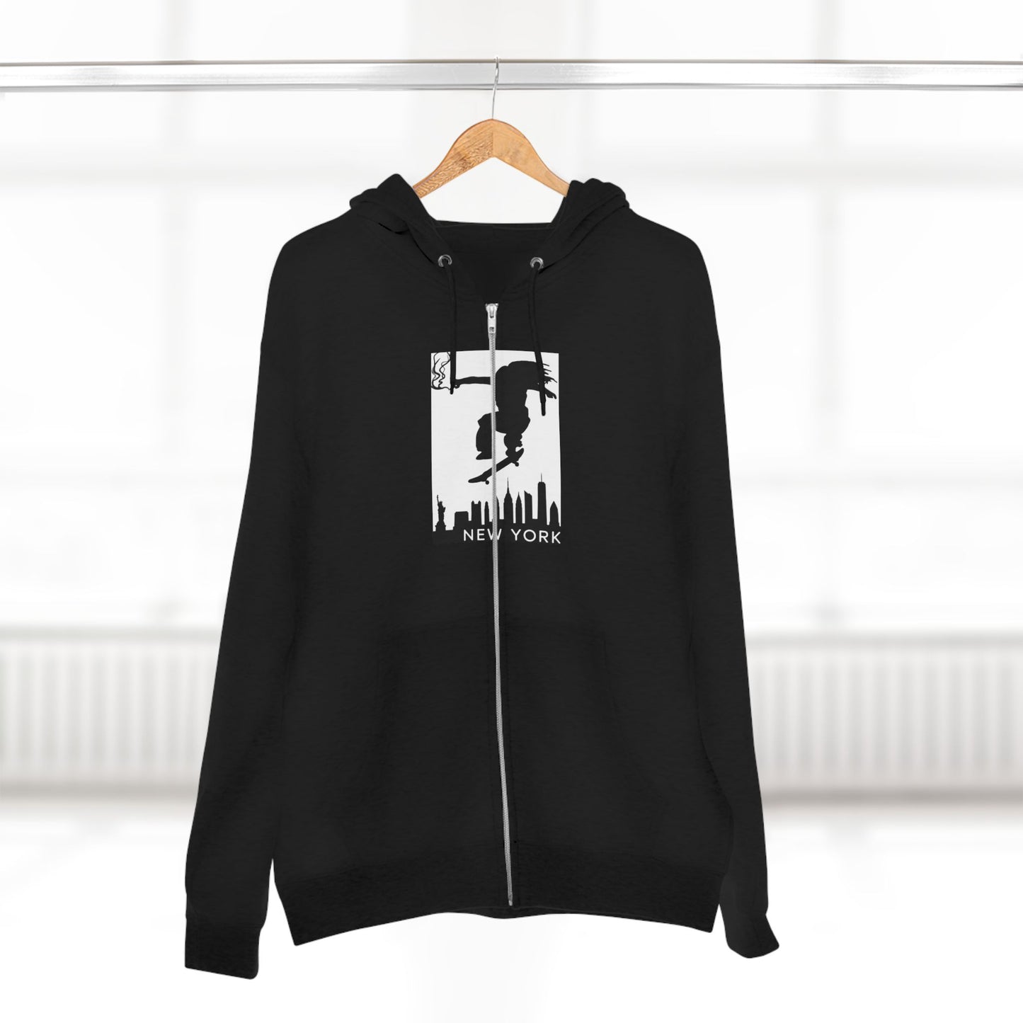 Urban Adventure Unisex Zip Hoodie - Perfect for City Lovers, Casual Wear, Street Style, Gift for Him/Her, Travel Clothing