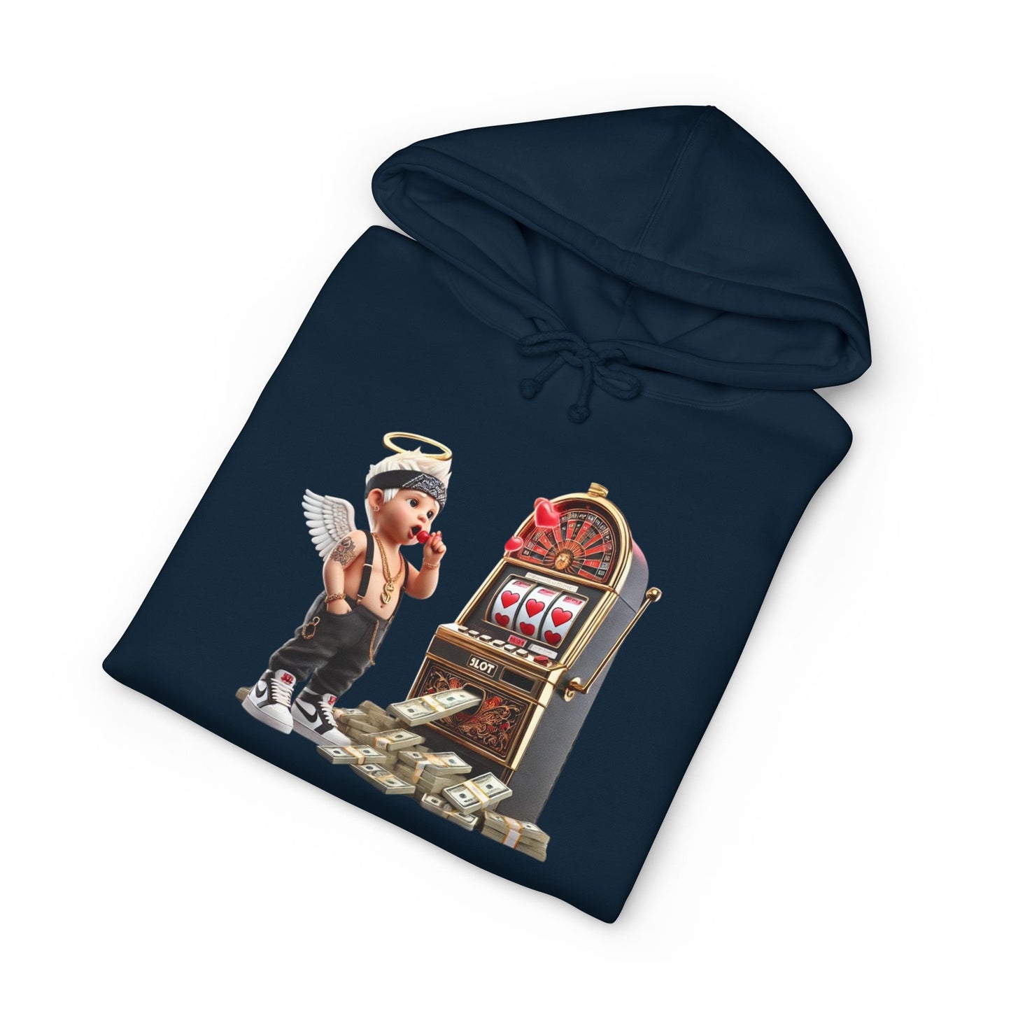 Angel Slots Unisex Heavyweight Hoodie