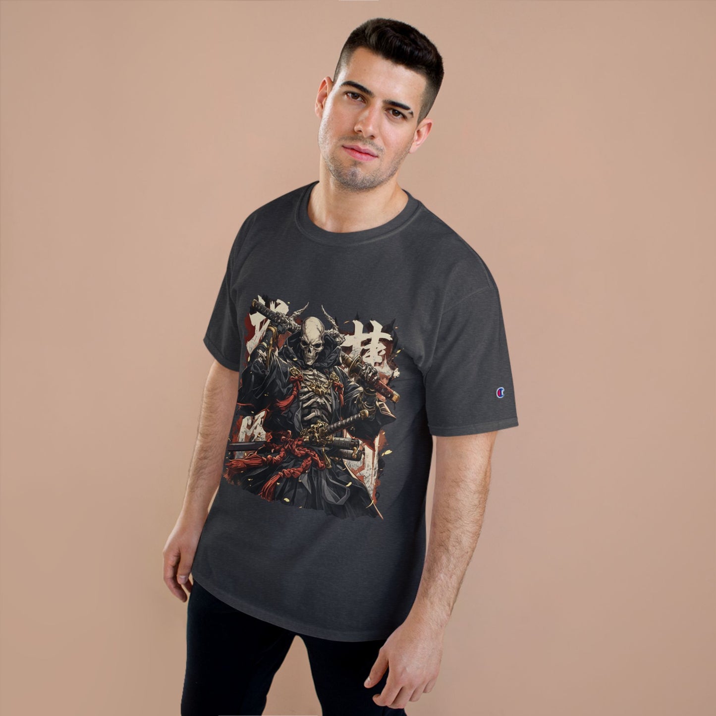 Samurai Warrior Champion T-Shirt, Anime T-Shirt, Gift for Him, Streetwear, Graphic Tee