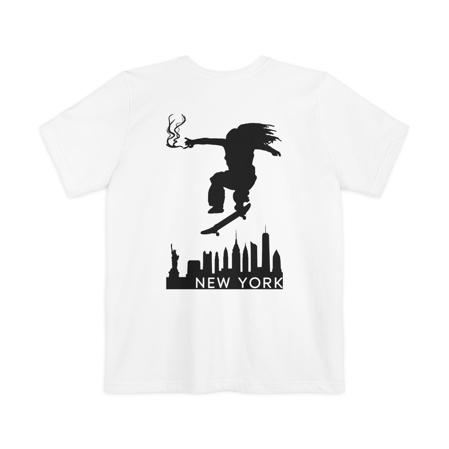 New York Skate Pocket T-Shirt, Unisex Casual Tee, Streetwear Gift, Summer Essential, Urban Style Clothing