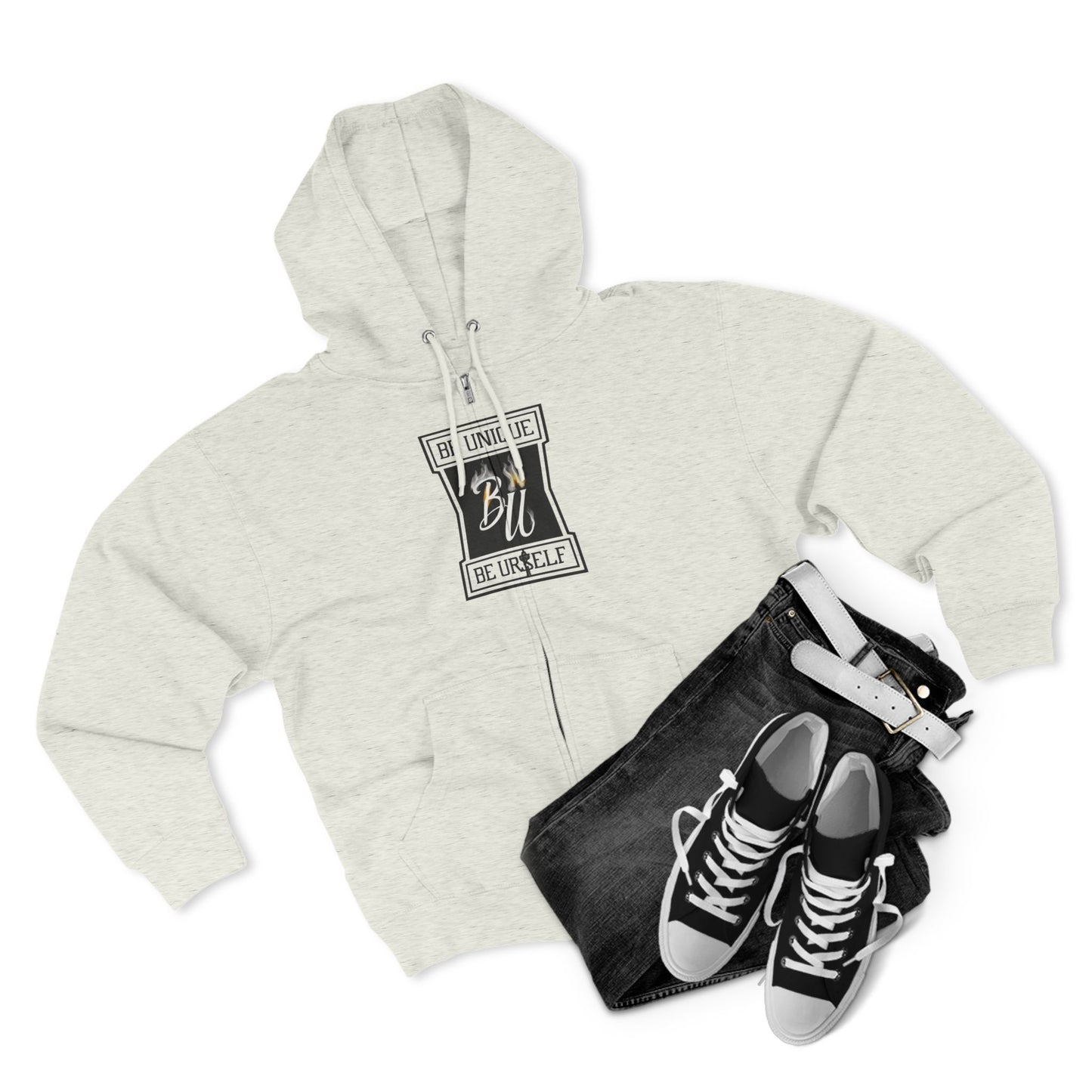 Unisex Zip Hoodie with Inspirational Design - Chill Vibe Sportswear, Perfect for Skaters, New Yorkers, Athletes, Gift for Friends, [...]