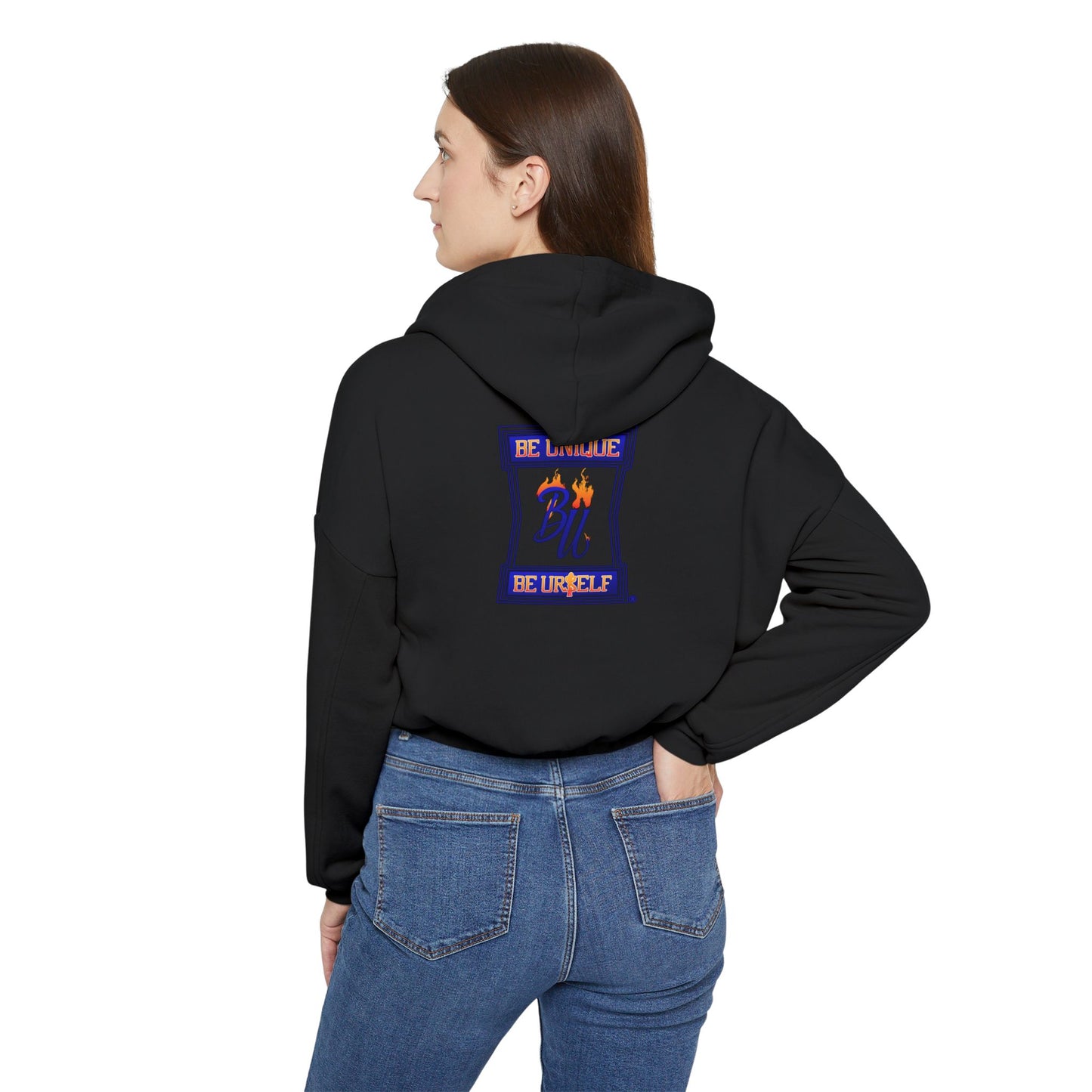 Stylish Women's Cinched Bottom Hoodie, Trendy Casual Wear, Perfect for Coffee Lovers, Unique Gift for Her, Fall Fashion Essential, [...]