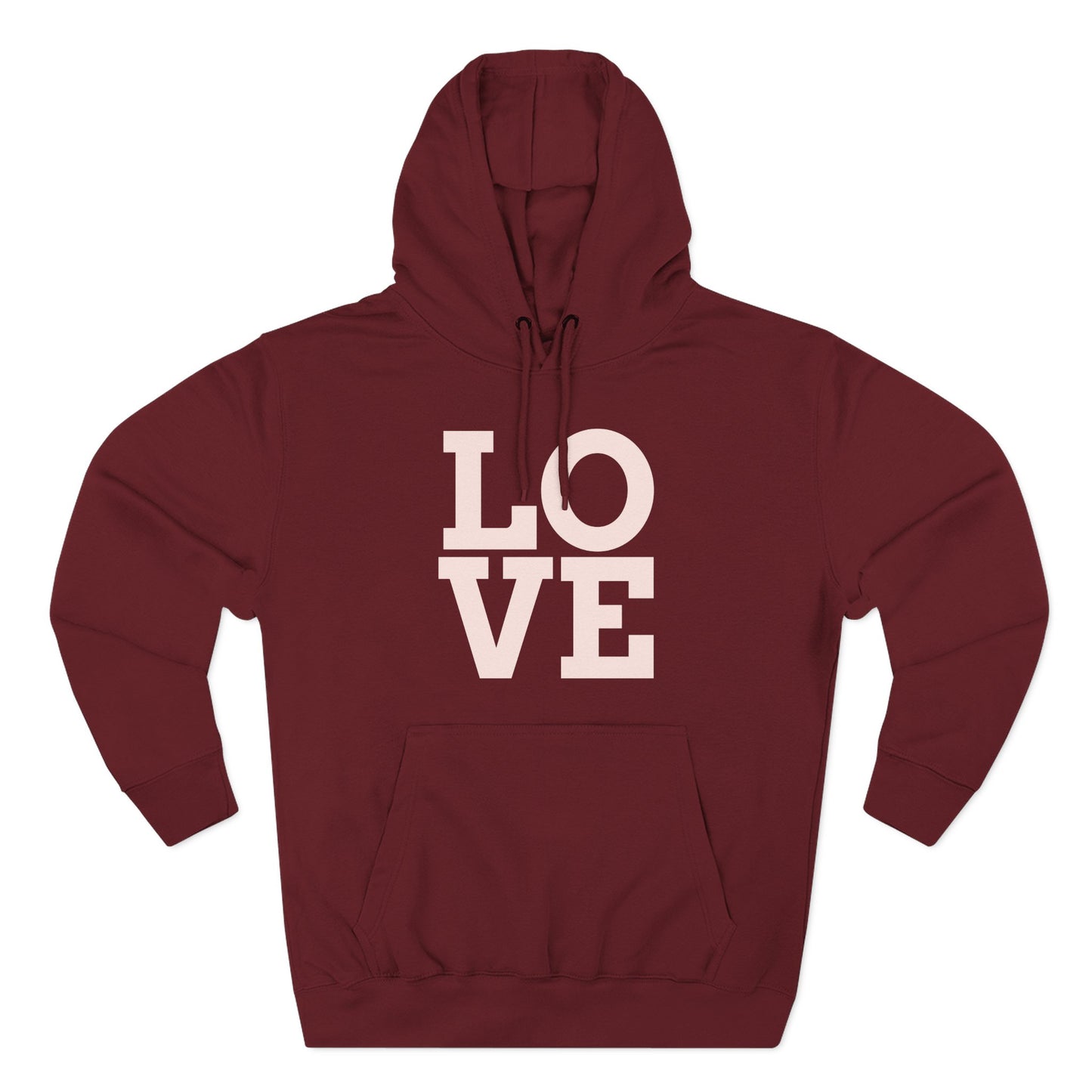 Love Graphic Fleece Hoodie
