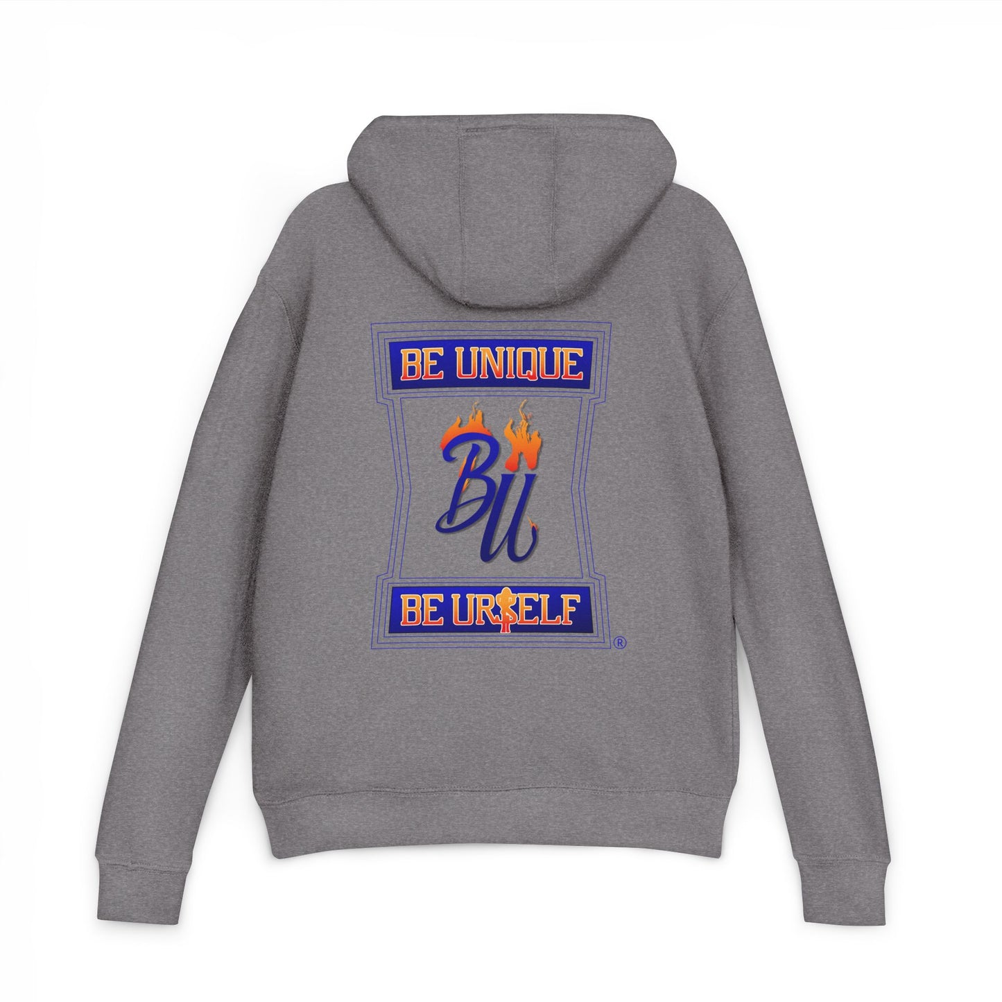 Funny Bear Graphic Hoodie, Cozy Unisex Sweatshirt for Casual Wear, Perfect Gift for Friends, Unique Fashion Statement, Be Unique Be Yourself