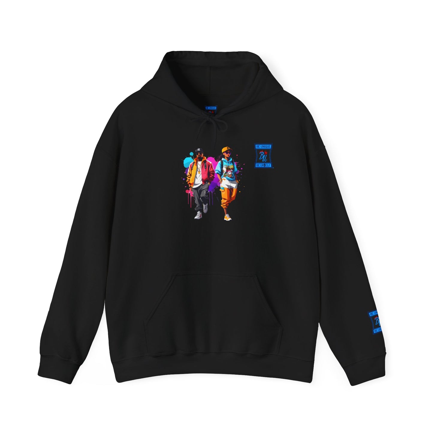 Hoodie — Retro Street Dancers Graphic Pullover