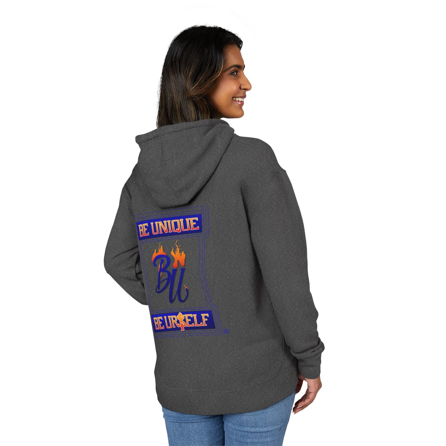 Funny Bear Graphic Hoodie, Cozy Unisex Sweatshirt for Casual Wear, Perfect Gift for Friends, Unique Fashion Statement, Be Unique Be Yourself