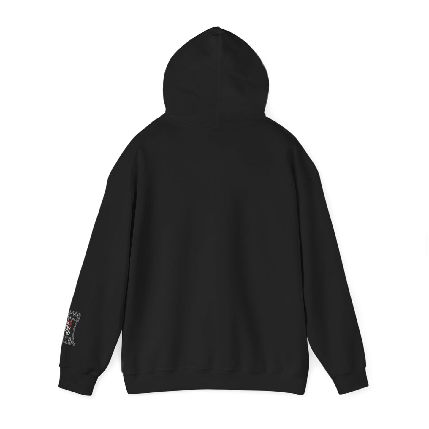 Teddy Bear Graphic Hoodie — Cozy Streetwear Pullover with Patch Detail