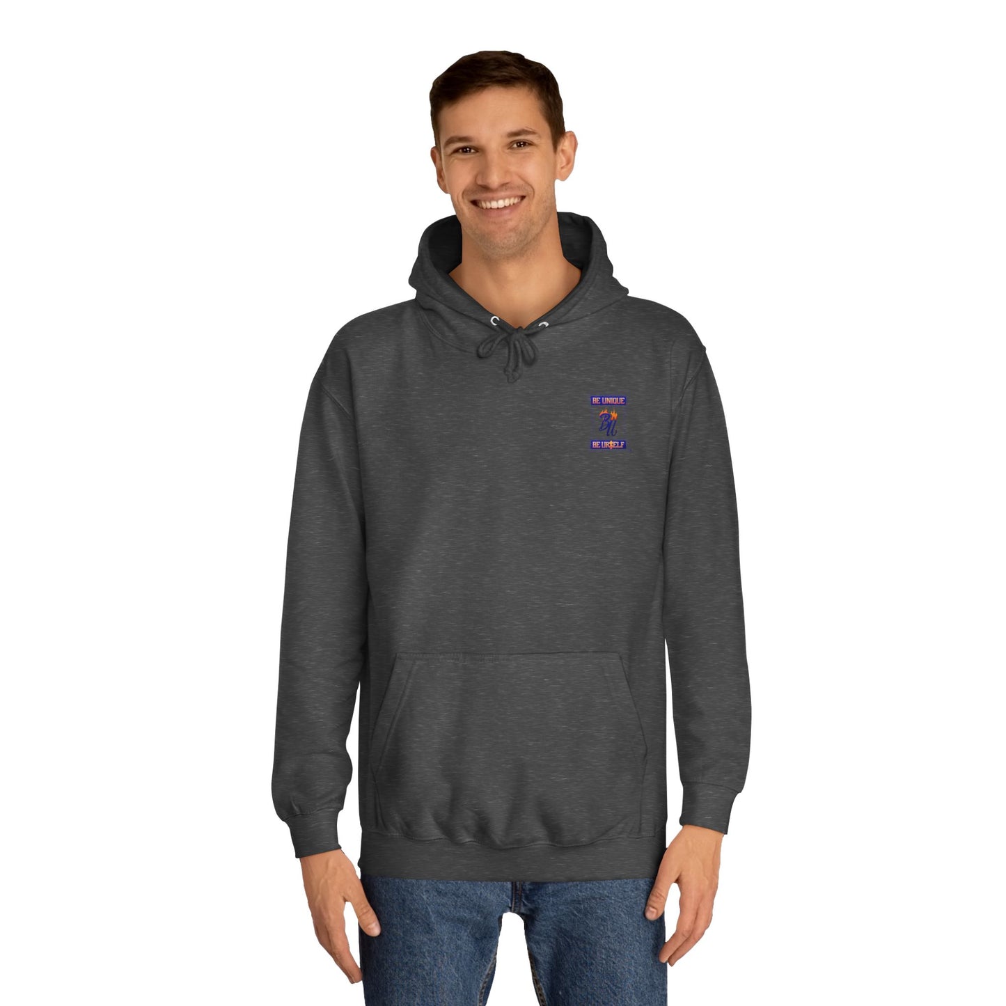 Grumpy Cartoon College Hoodie, Unisex Apparel for Students, Cozy Gift for School, Funny Pullover Sweatshirt, Hooded Sweatshirt