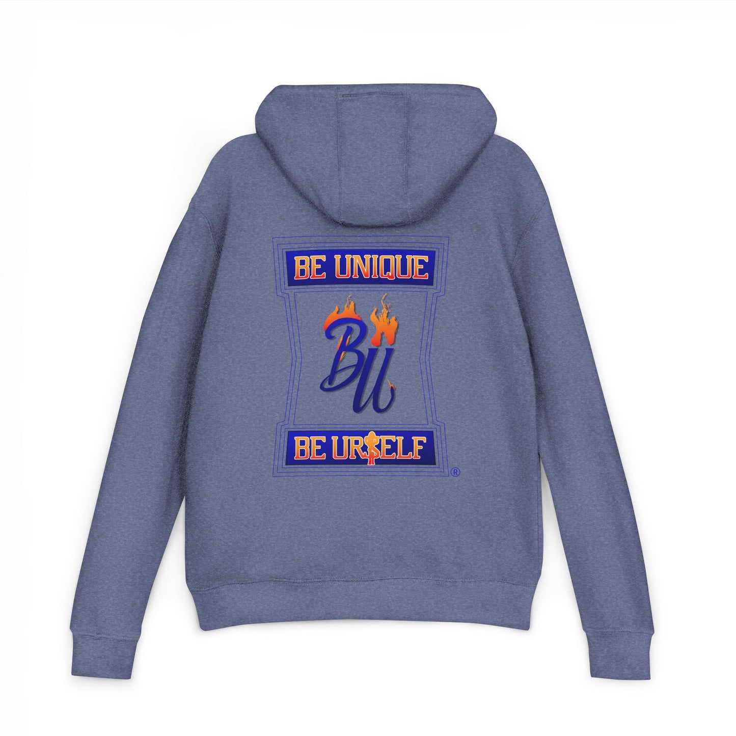 Funny Bear Graphic Hoodie, Cozy Unisex Sweatshirt for Casual Wear, Perfect Gift for Friends, Unique Fashion Statement, Be Unique Be Yourself