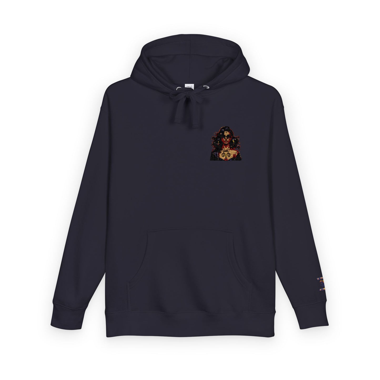 Cozy Floral Graphic Hoodie - Unisex Fleece Sweatshirt, Gift for Him or Her, Casual Wear, Autumn Fashion, Streetwear