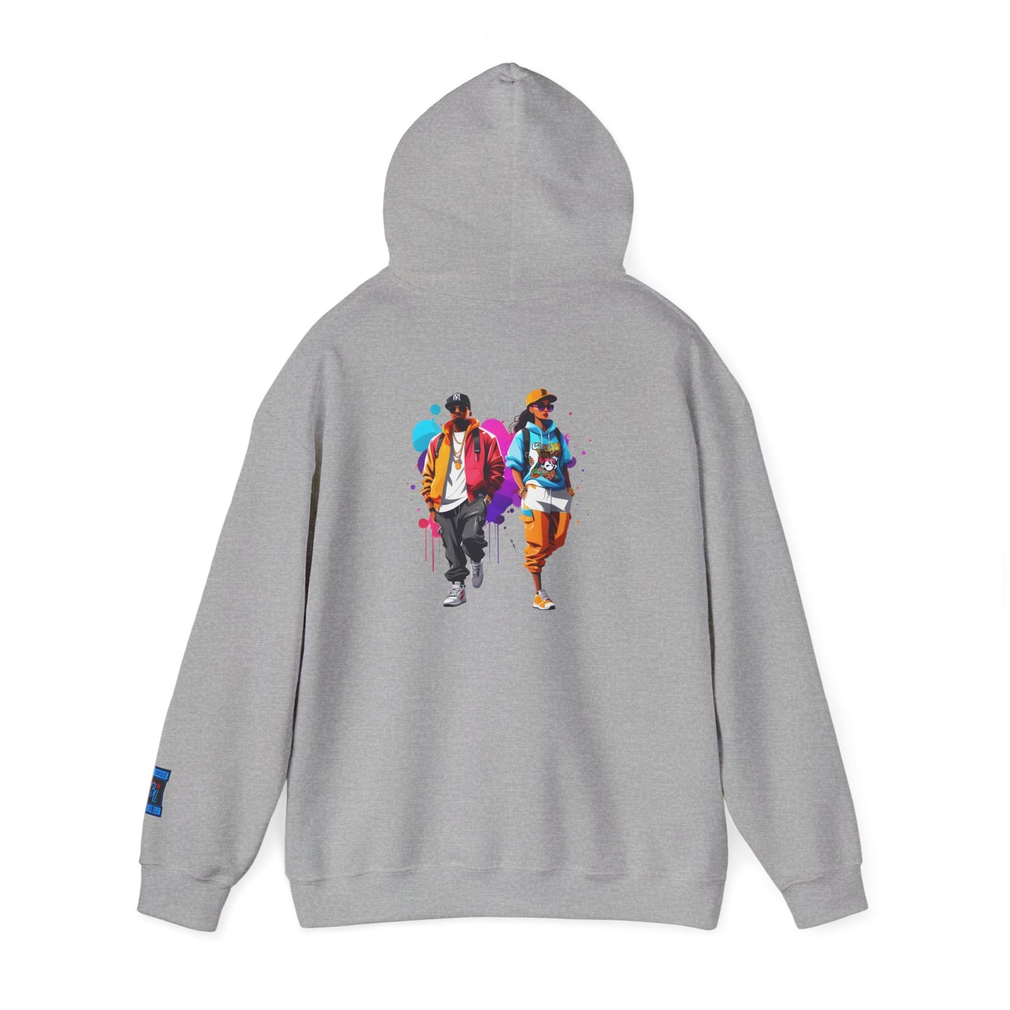 Hoodie — Retro Street Dancers Graphic Pullover
