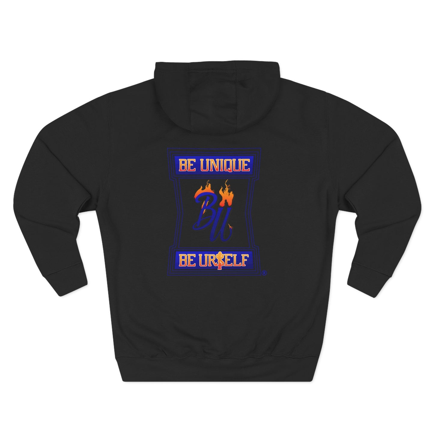 Sporty Three-Panel Fleece Hoodie, Unique Hooded Sweatshirt, Casual Fall Wear, Gift for Sports Fans, Comfortable Activewear