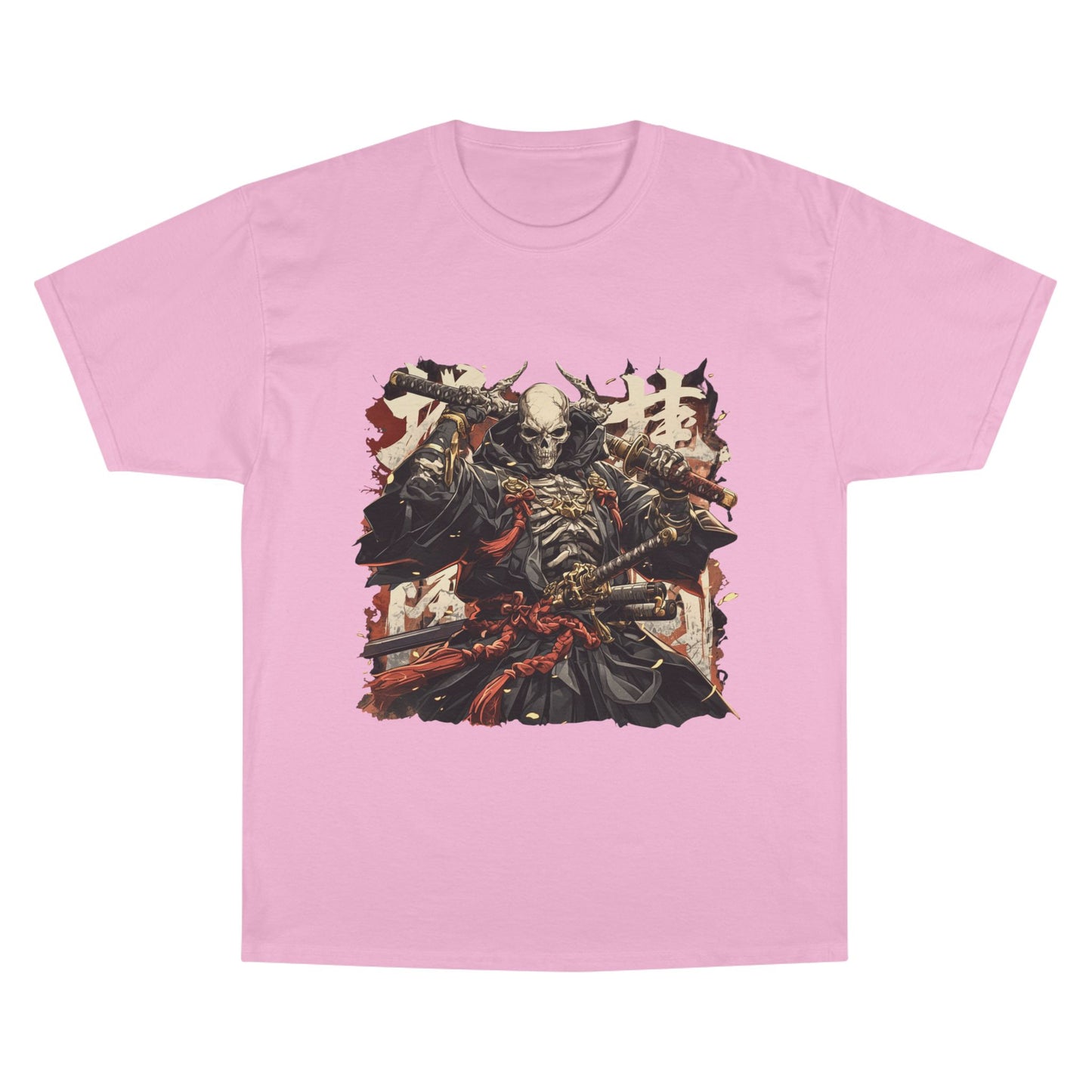 Samurai Warrior Champion T-Shirt, Anime T-Shirt, Gift for Him, Streetwear, Graphic Tee