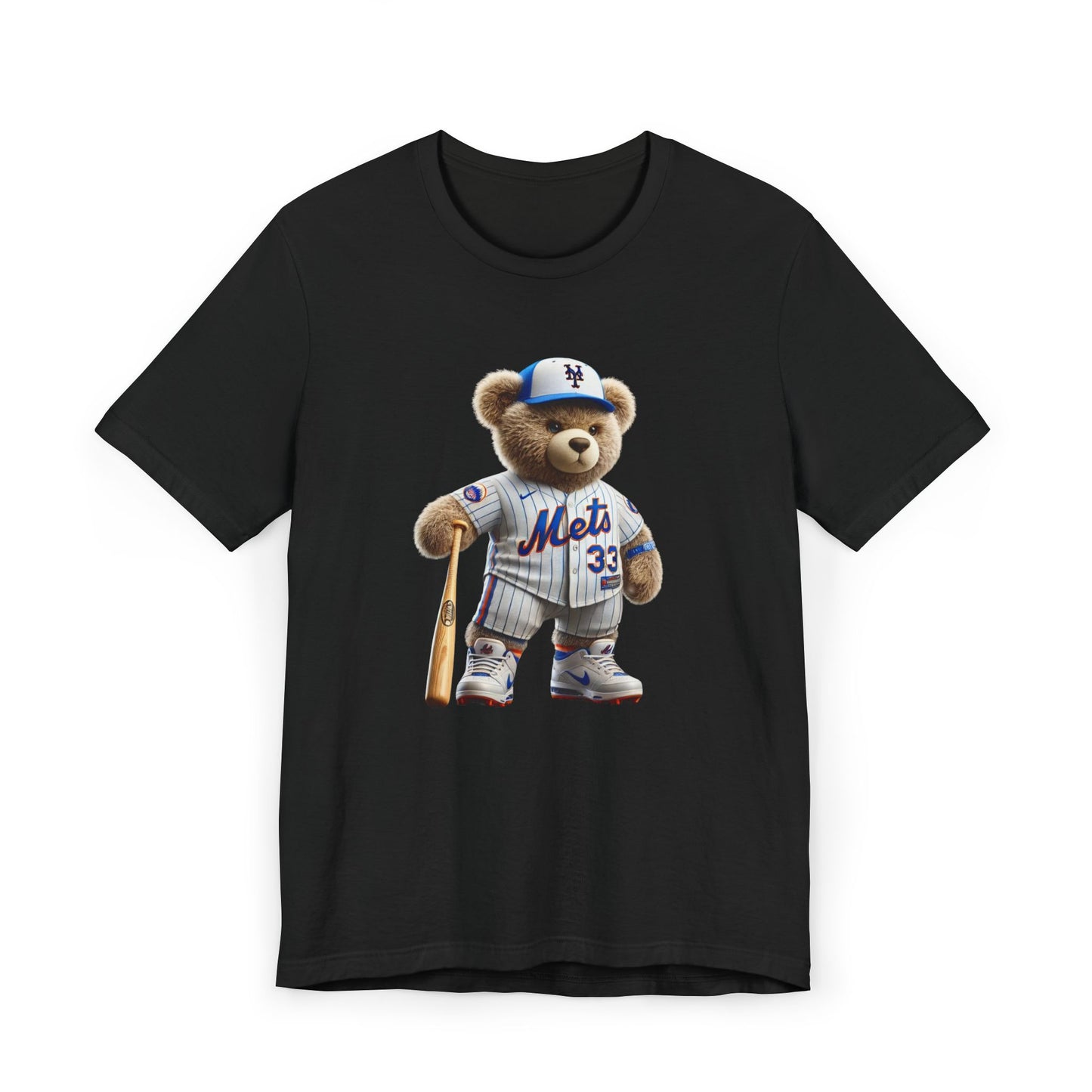 Sporty Bear Graphic Tee - Unisex Jersey T-Shirt, Cute Animal Shirt, Fun Baseball Apparel, Gift for Sports Fans, Casual Wear