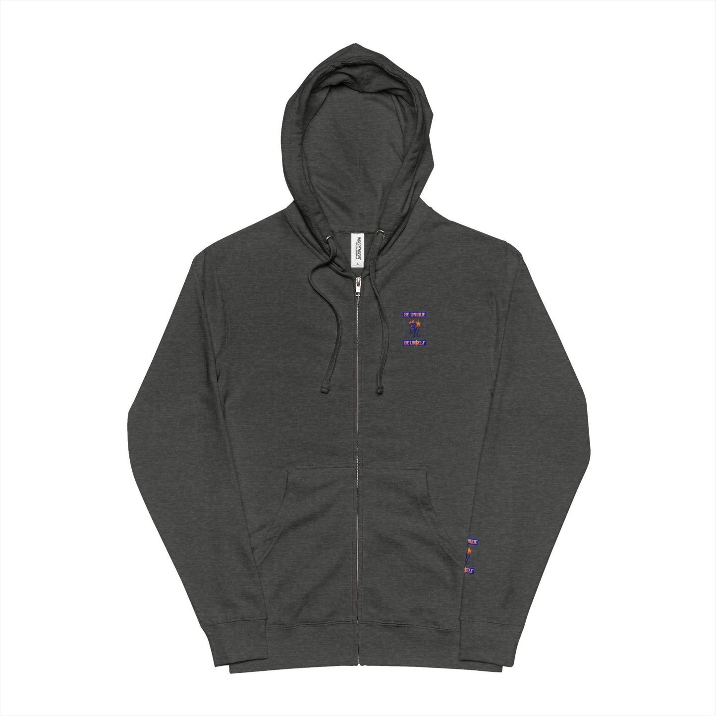 Trendy Unisex Fleece Zip Up Hoodie with Cool Bear Design, Casual Wear, Gift for Friends, Cozy Outfit, Streetwear Fashion