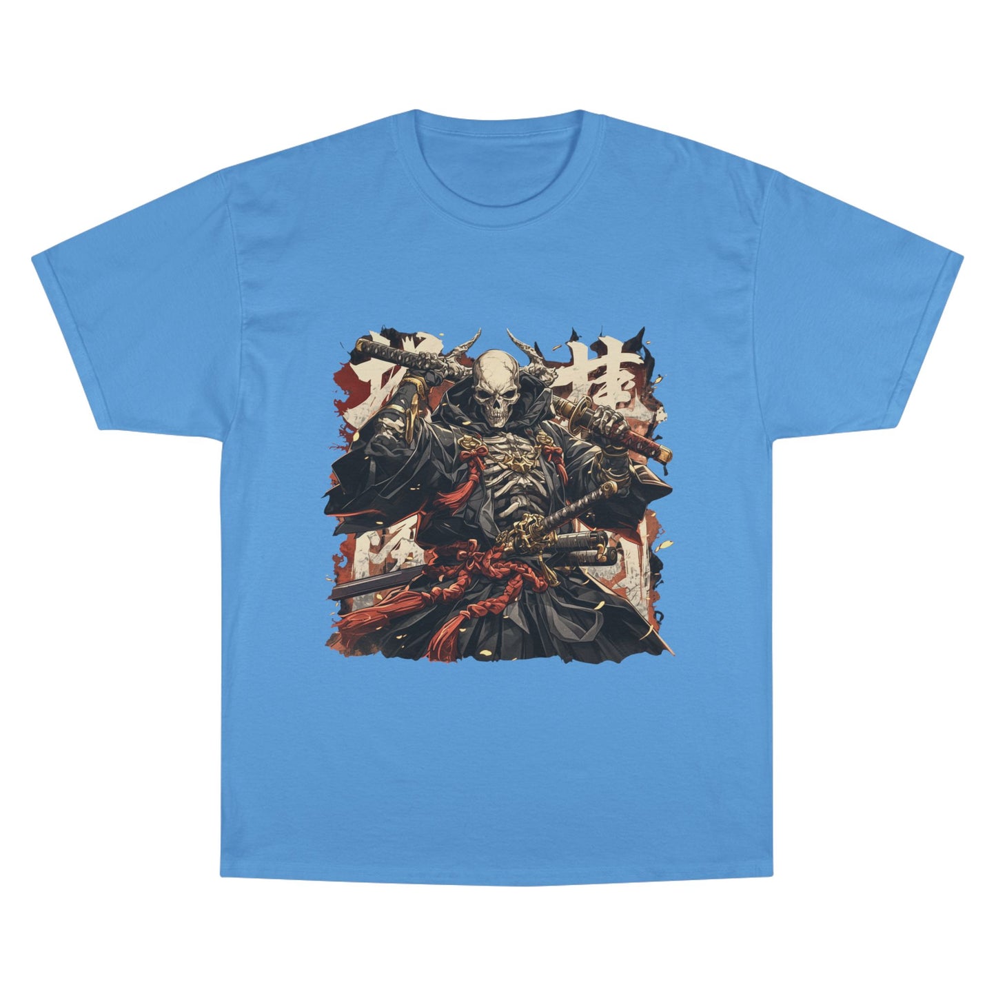 Samurai Warrior Champion T-Shirt, Anime T-Shirt, Gift for Him, Streetwear, Graphic Tee