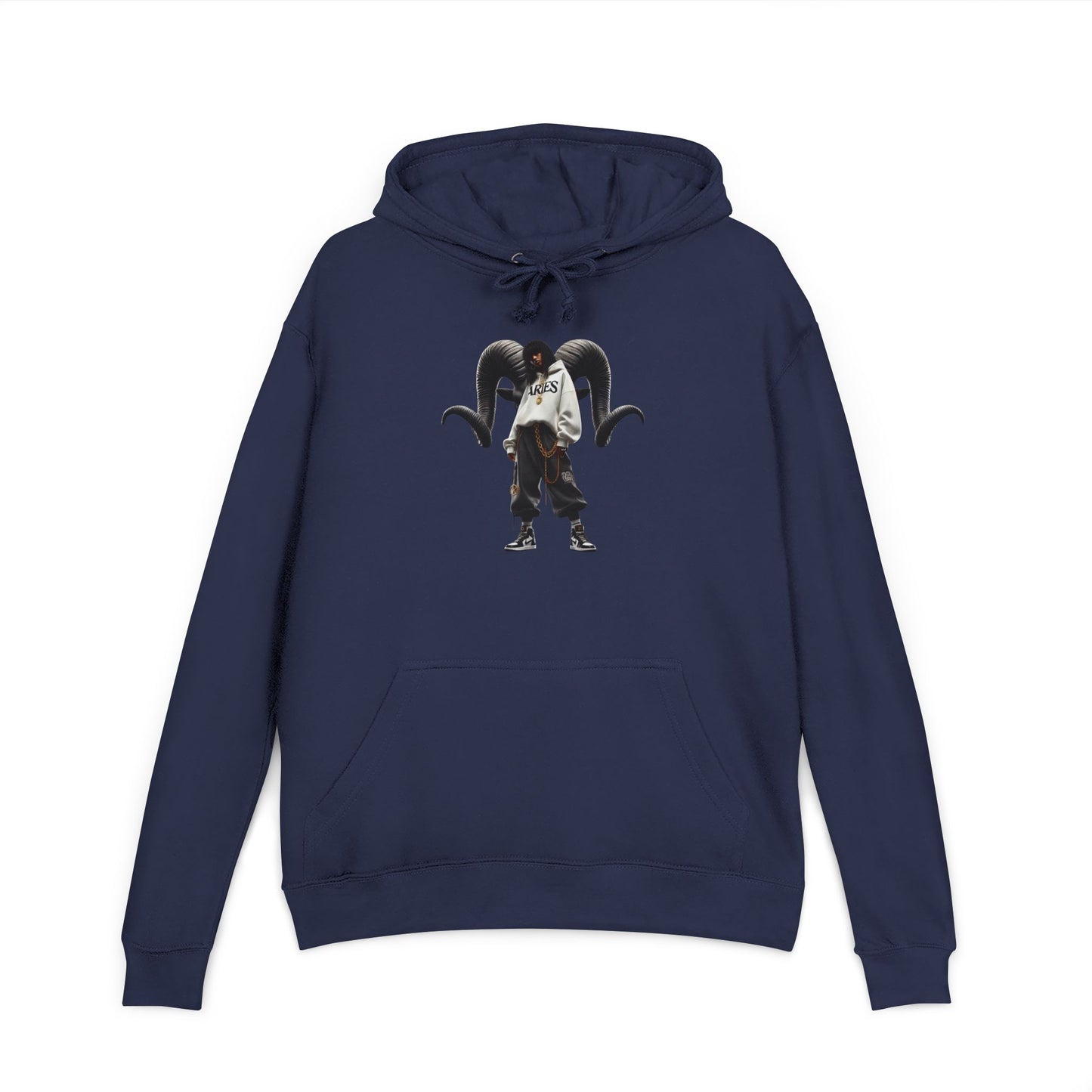 Gothic Angel Unisex French Terry Hoodie - Cozy Black Sweatshirt for Stylish Comfort, Streetwear, Unique Gift, Casual Wear, Everyday Fashion