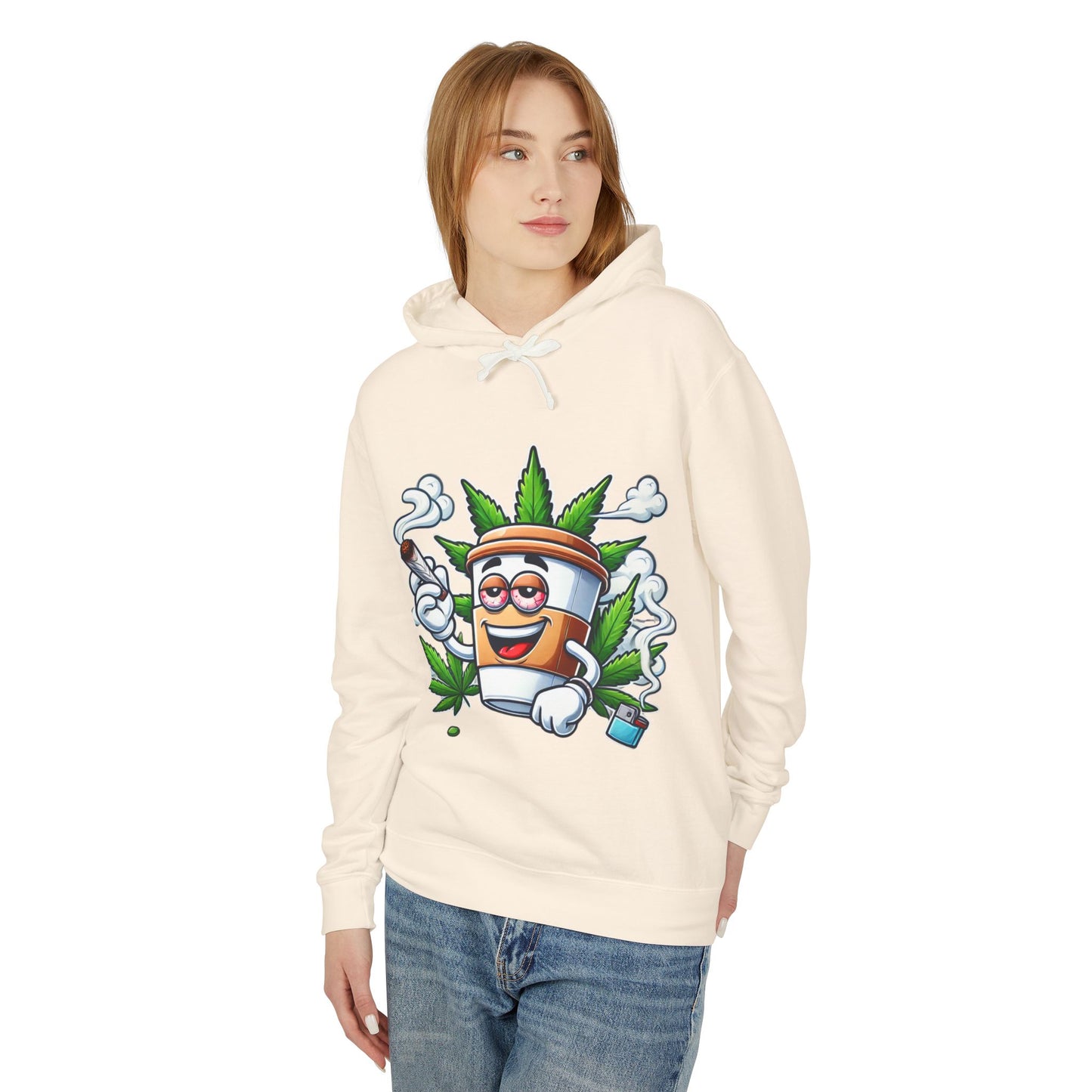 Hooded Sweatshirt with Chill Vibe, Unisex Pullover, Perfect for Relaxing, Casual Wear, Friends Gatherings, 420 Celebrations