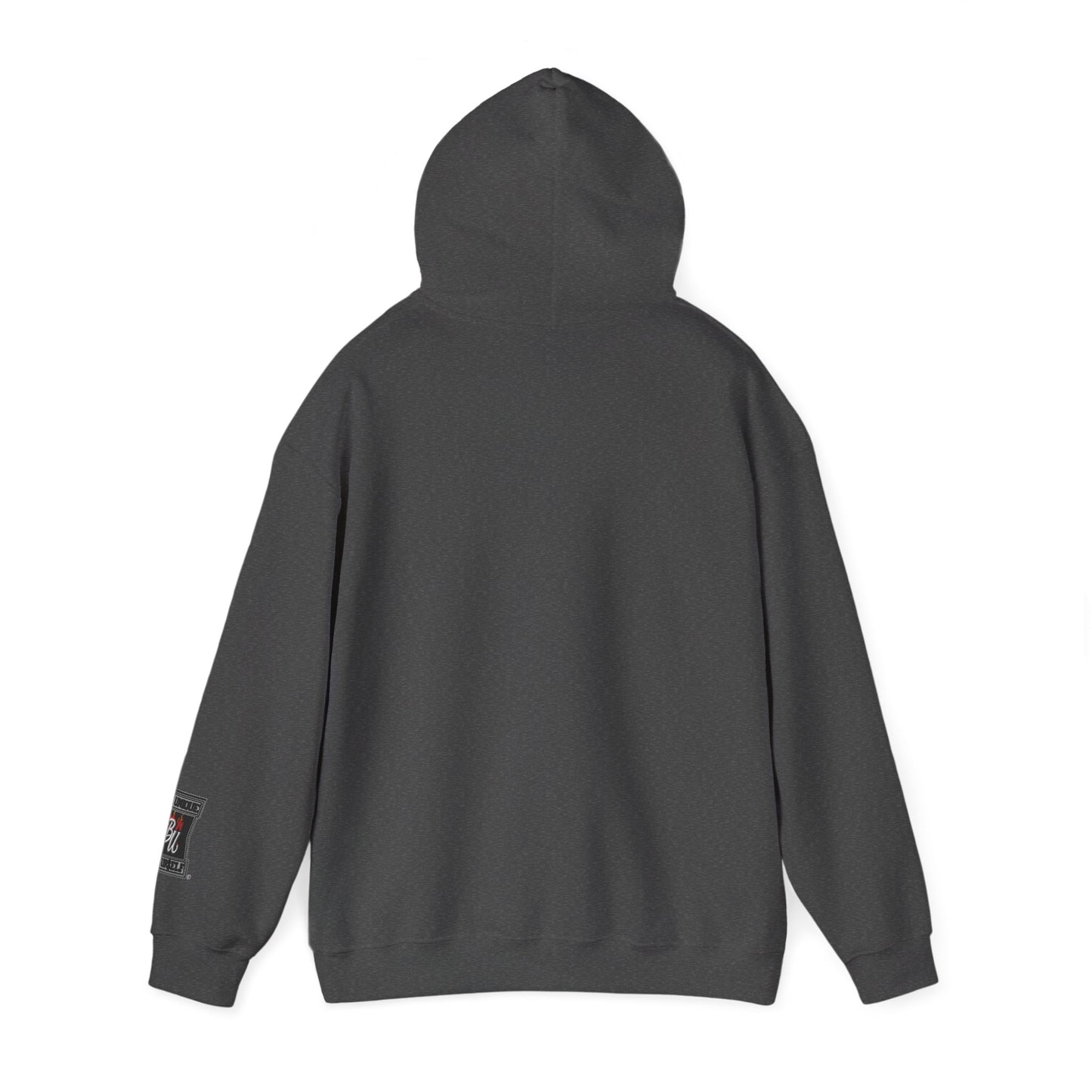 Teddy Bear Graphic Hoodie — Cozy Streetwear Pullover with Patch Detail