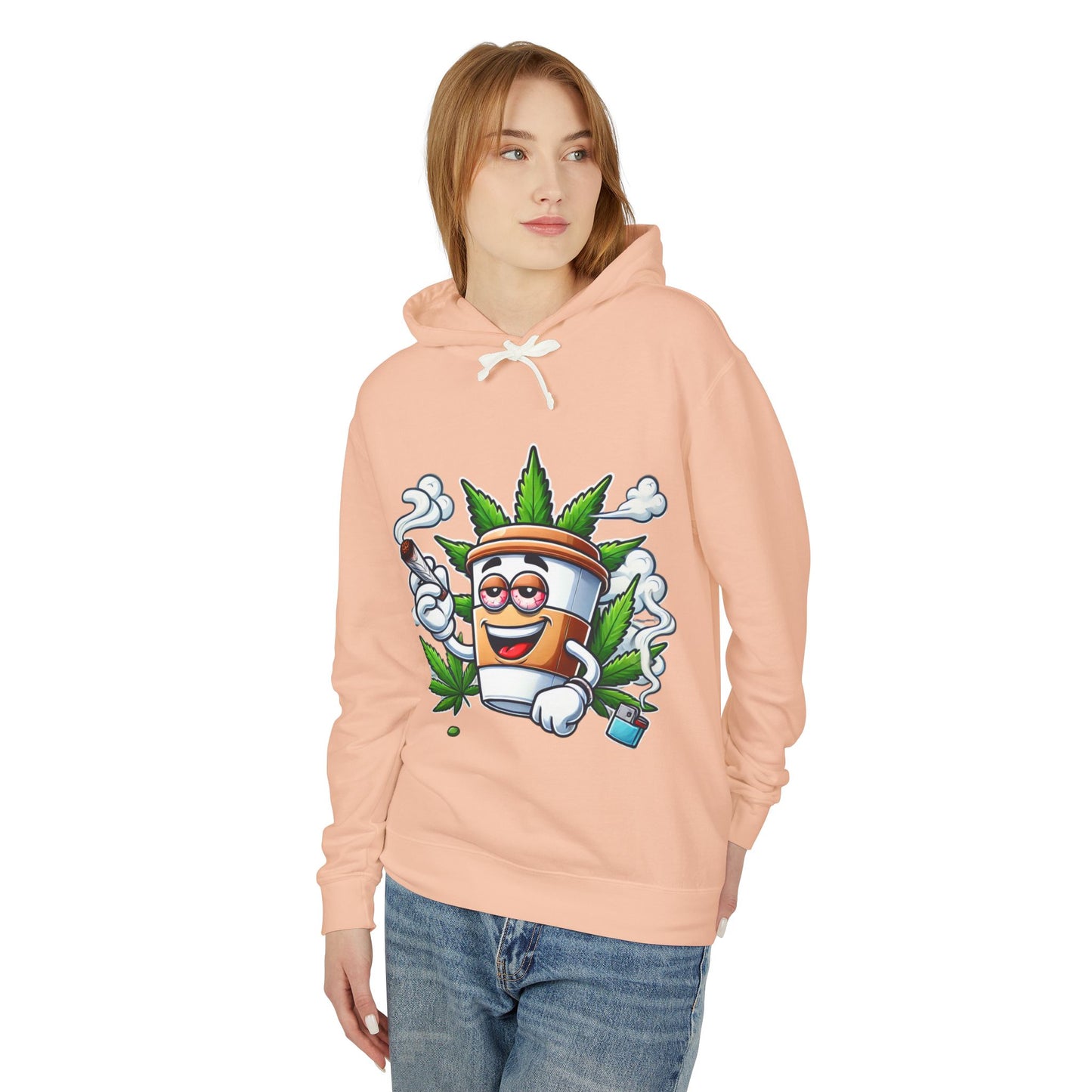 Hooded Sweatshirt with Chill Vibe, Unisex Pullover, Perfect for Relaxing, Casual Wear, Friends Gatherings, 420 Celebrations