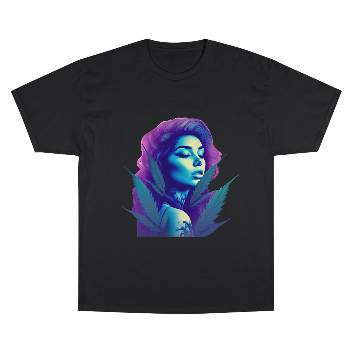 Vintage Champion Graphic Tee for Unique Souls, Trendy T-Shirt, Artistic Casual Wear, Streetwear Style, Gift for Creatives, Everyday Fashion