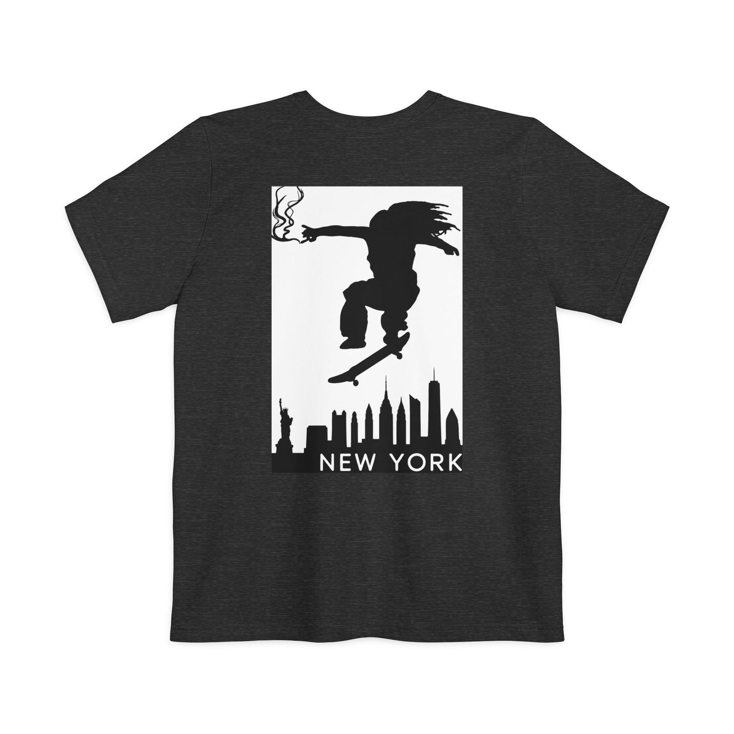 New York Skate Pocket T-Shirt, Unisex Casual Tee, Streetwear Gift, Summer Essential, Urban Style Clothing
