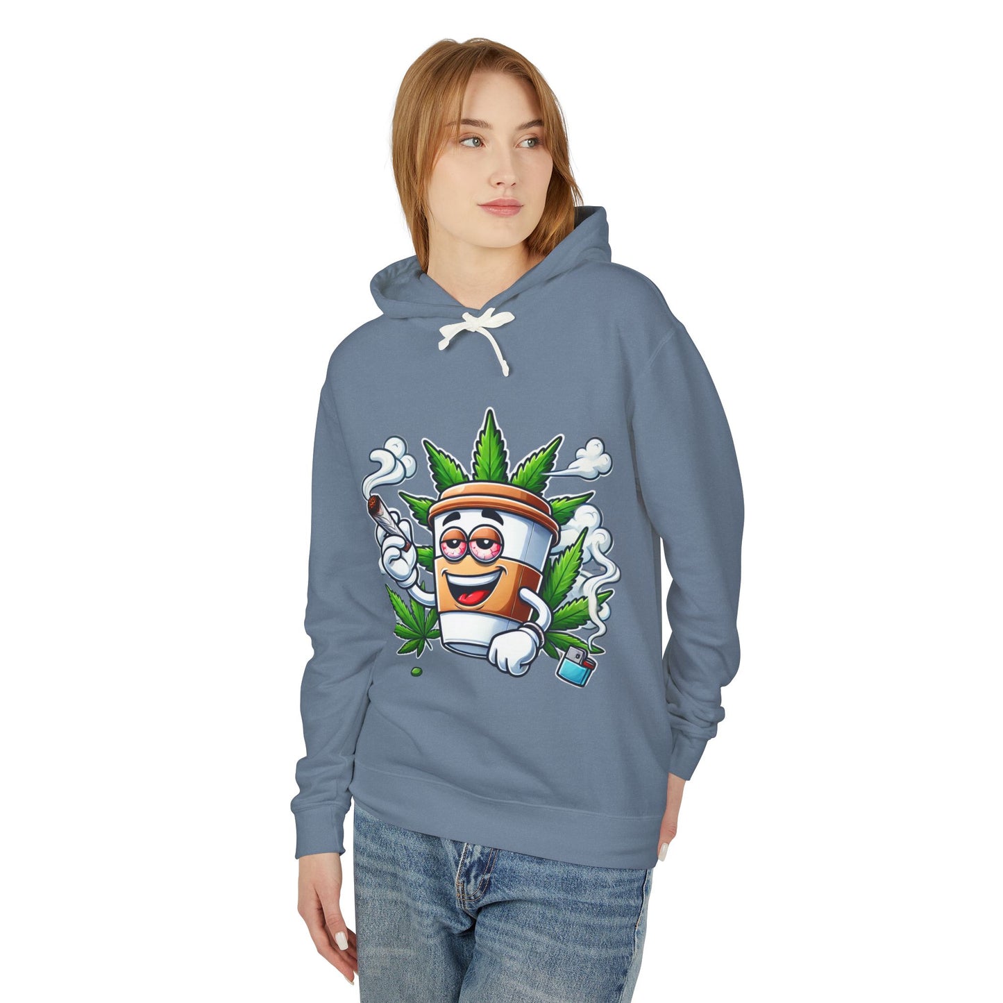 Hooded Sweatshirt with Chill Vibe, Unisex Pullover, Perfect for Relaxing, Casual Wear, Friends Gatherings, 420 Celebrations