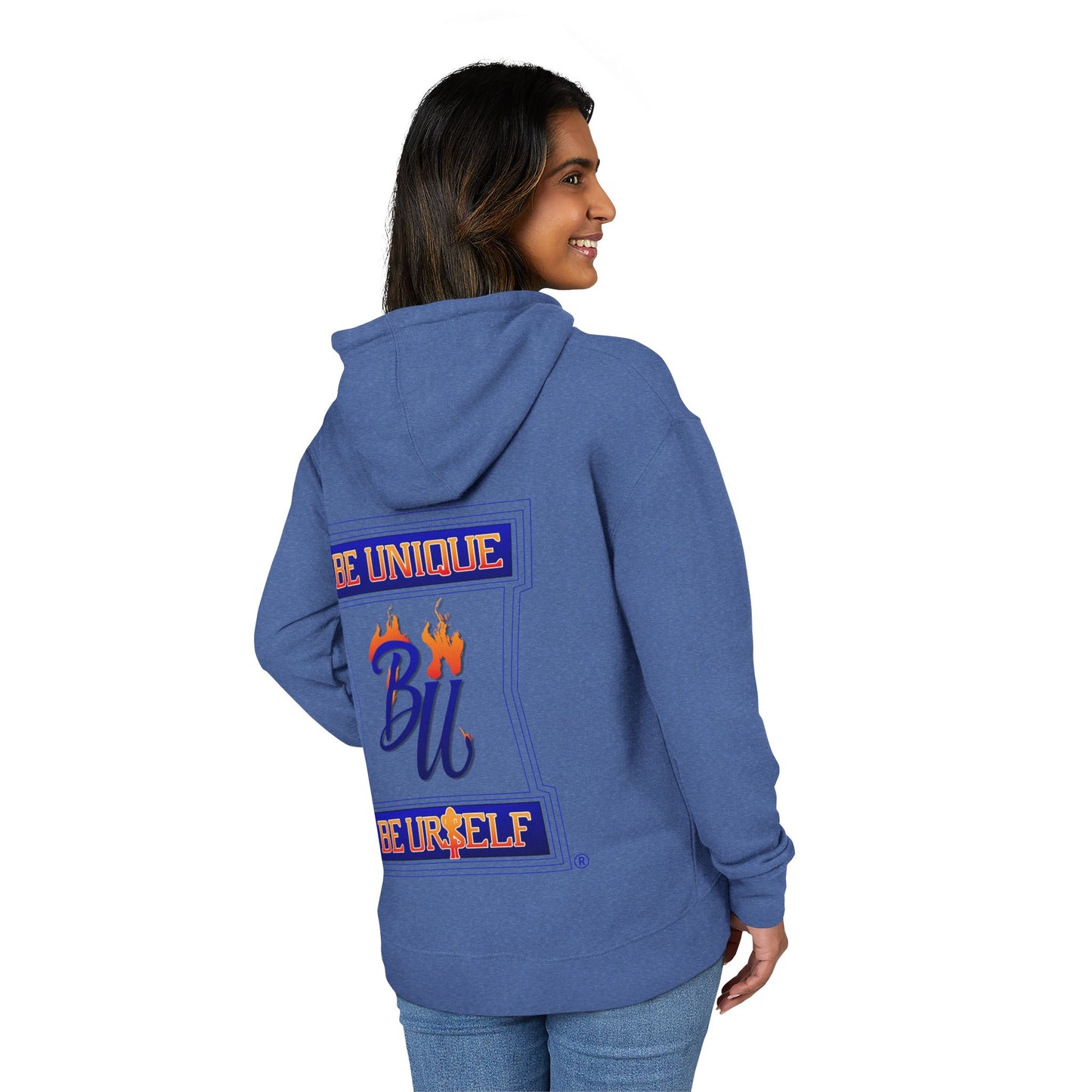 Unisex Be Unique Hoodie, Cozy Casual Wear, Gift for Friends, Inspirational Fashion, Unisex Sweatshirt, Self-Expression Apparel