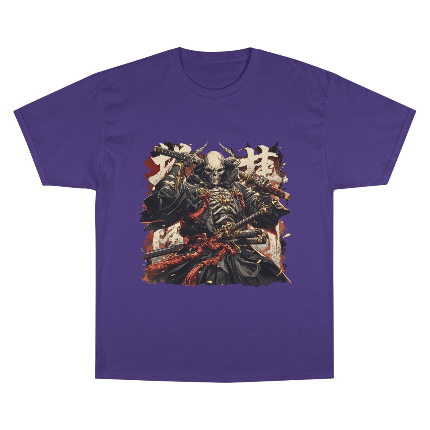 Samurai Warrior Champion T-Shirt, Anime T-Shirt, Gift for Him, Streetwear, Graphic Tee