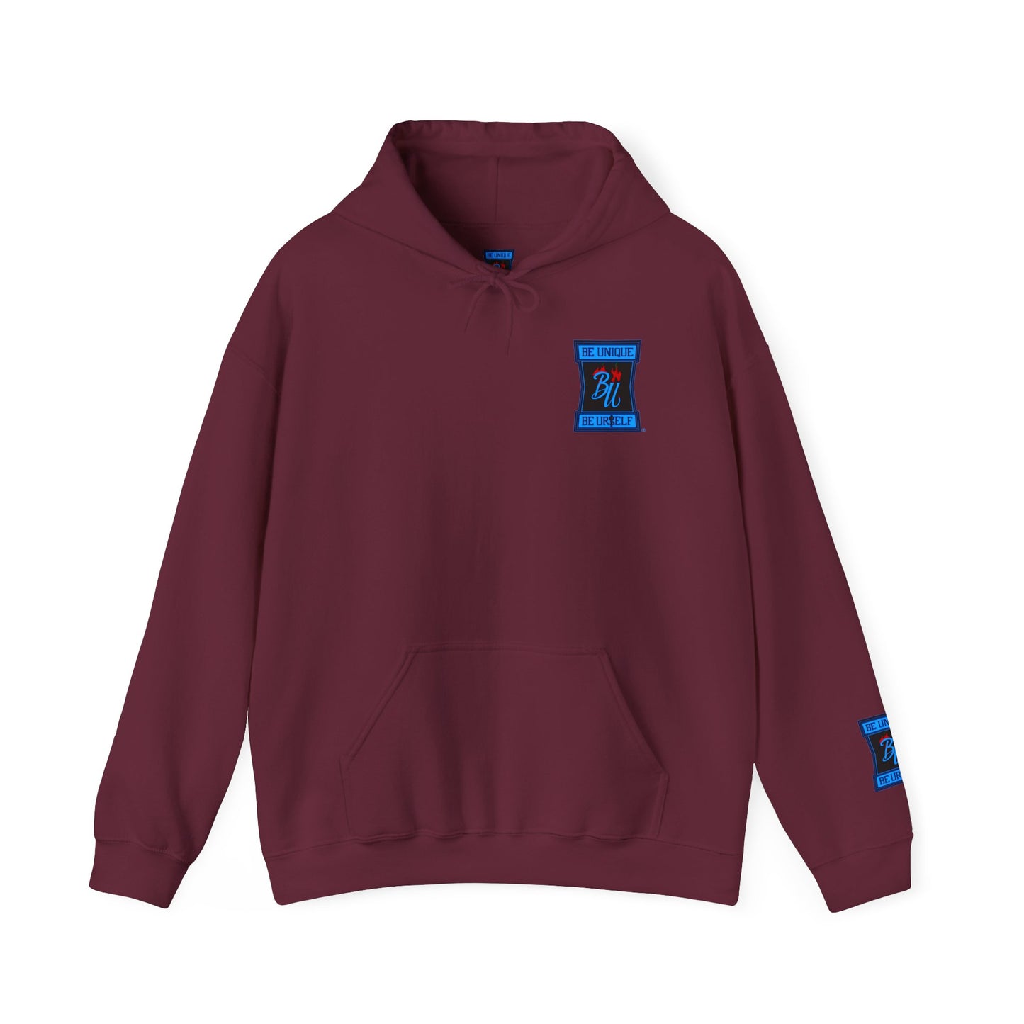 Heart Hands Hoodie — "I (heart) you" Minimal Valentine Sweatshirt