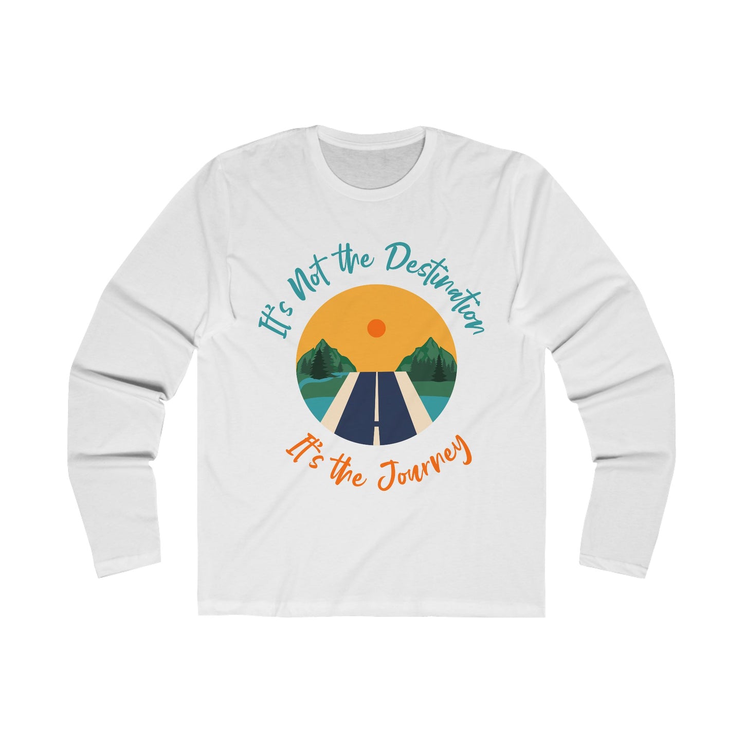Be Unique Long Sleeve Crew Tee, Casual Men's Shirt, Self-Expression Apparel, Gift for Friends, Stylish Layering Top