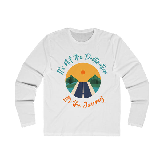 Be Unique Long Sleeve Crew Tee, Casual Men's Shirt, Self-Expression Apparel, Gift for Friends, Stylish Layering Top