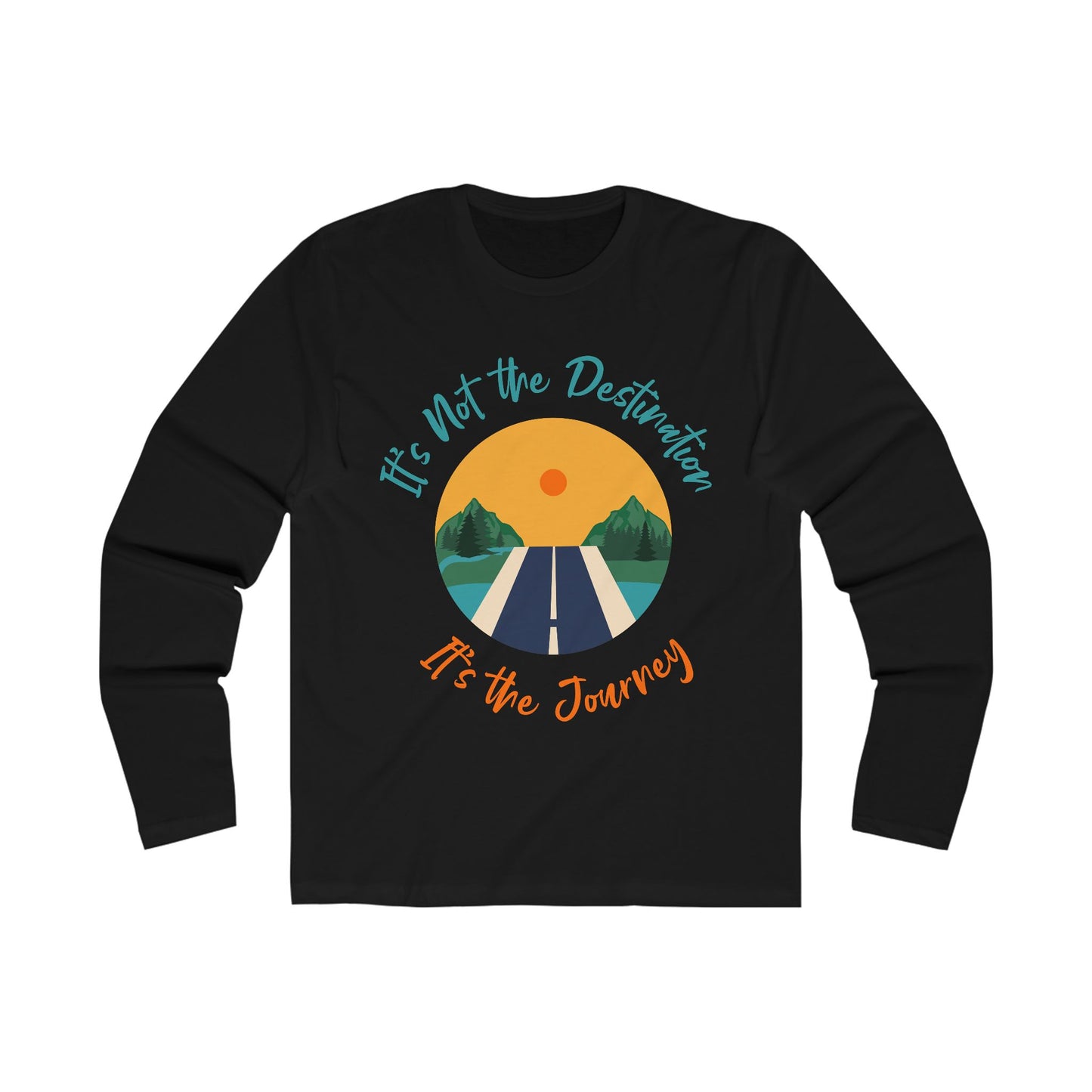 Be Unique Long Sleeve Crew Tee, Casual Men's Shirt, Self-Expression Apparel, Gift for Friends, Stylish Layering Top