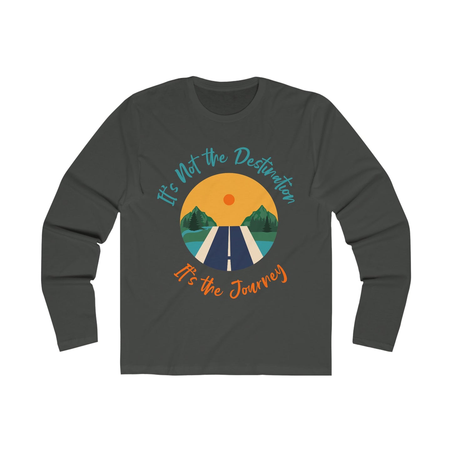 Be Unique Long Sleeve Crew Tee, Casual Men's Shirt, Self-Expression Apparel, Gift for Friends, Stylish Layering Top