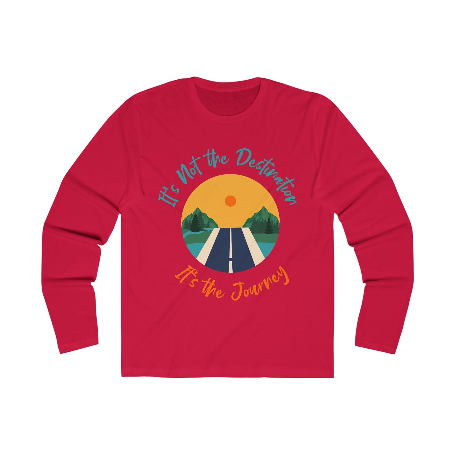 Be Unique Long Sleeve Crew Tee, Casual Men's Shirt, Self-Expression Apparel, Gift for Friends, Stylish Layering Top