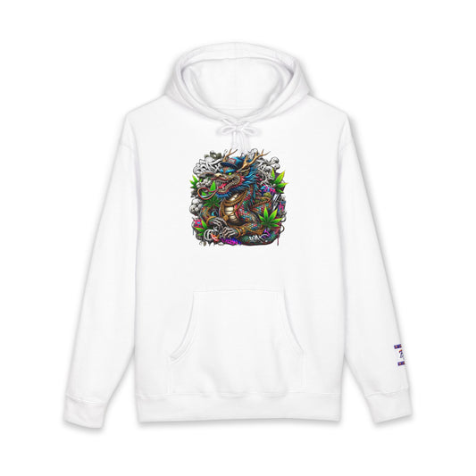 Colorful Dragon Design Unisex Heavyweight Hoodie, Graphic Sweatshirt, Streetwear Fashion, Unique Gift, Cozy Wear