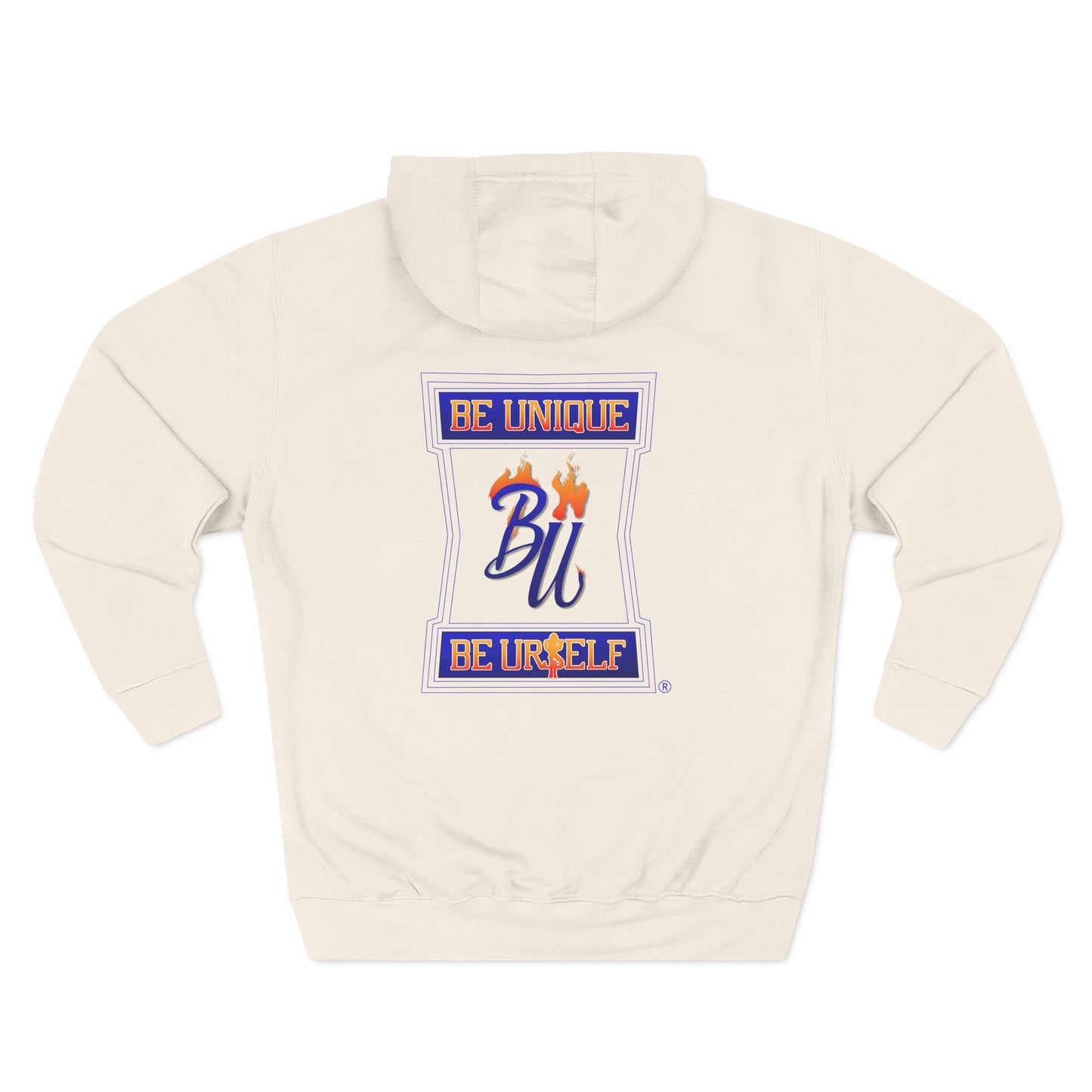 Sporty Three-Panel Fleece Hoodie, Unique Hooded Sweatshirt, Casual Fall Wear, Gift for Sports Fans, Comfortable Activewear