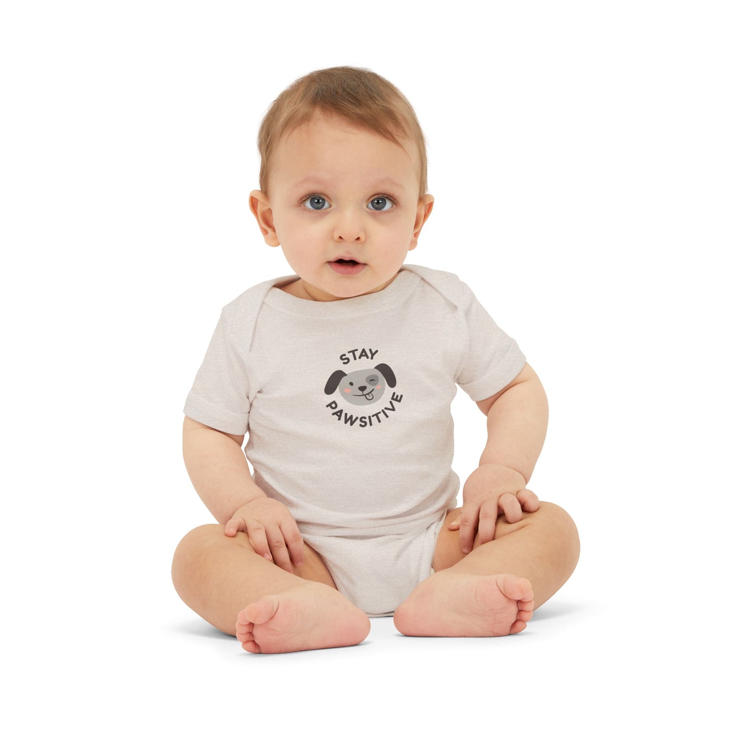 Pawsitive Infant Onesie - Cute Baby Romper, Perfect for Baby Showers, Newborn Gifts, Dog Lovers, Playful Outfits, Everyday Wear