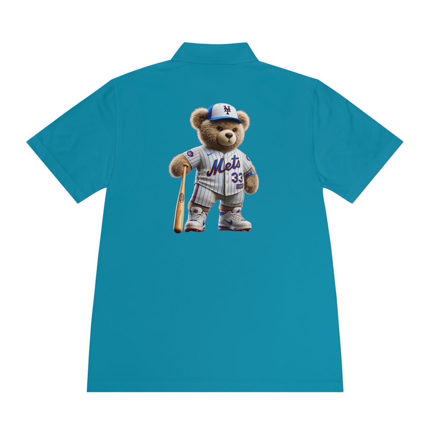Men's Sport Polo Shirt with Bear Design - Casual Wear, Gift for Sports Lovers, Father's Day, Summer Outfits, Everyday Comfort