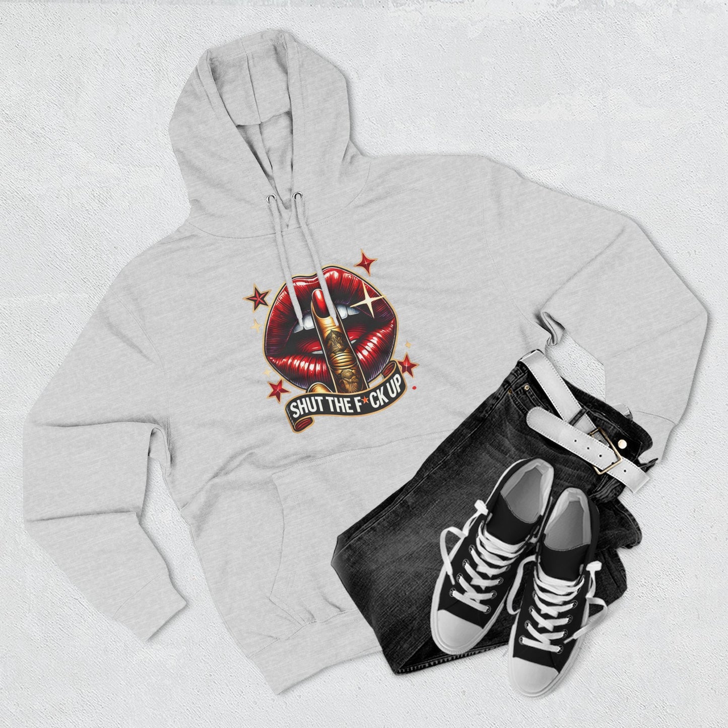 Shut the F**k Up Fleece Hoodie