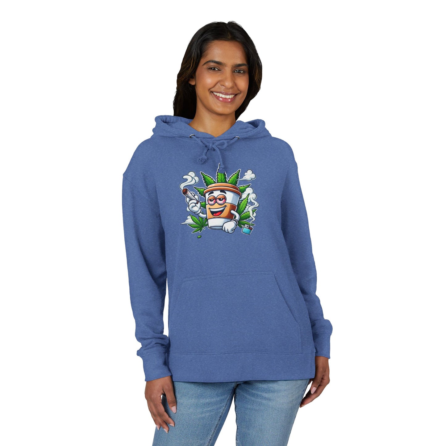 Unisex French Terry Hoodie with Inspirational Graphics