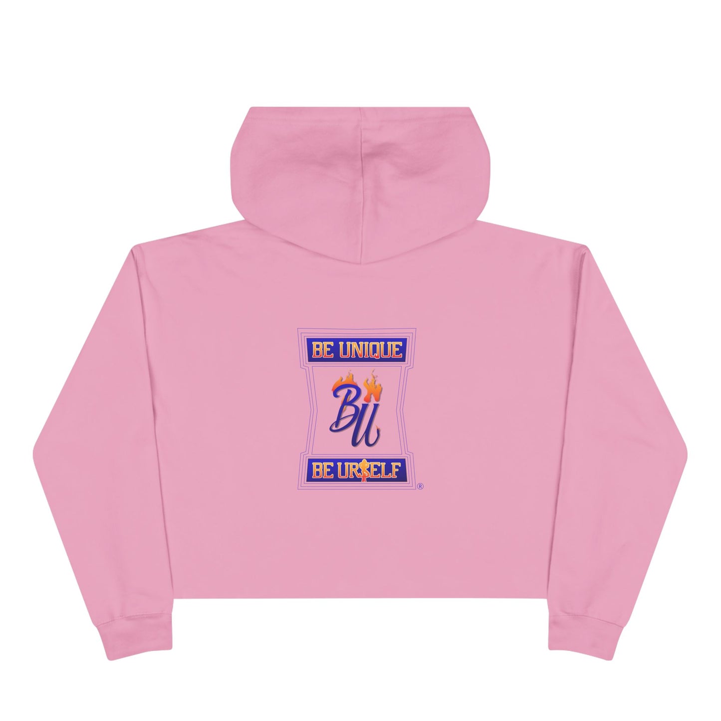 Trendy Crop Hoodie with Heart and Unique Message, Casual Hoodie, Gift for Her, Summer Fashion, Streetwear