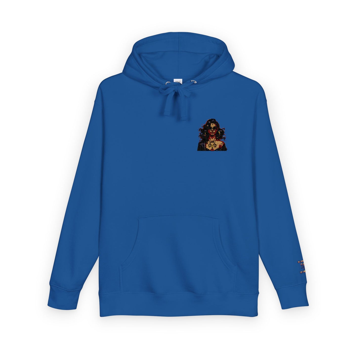Cozy Floral Graphic Hoodie - Unisex Fleece Sweatshirt, Gift for Him or Her, Casual Wear, Autumn Fashion, Streetwear