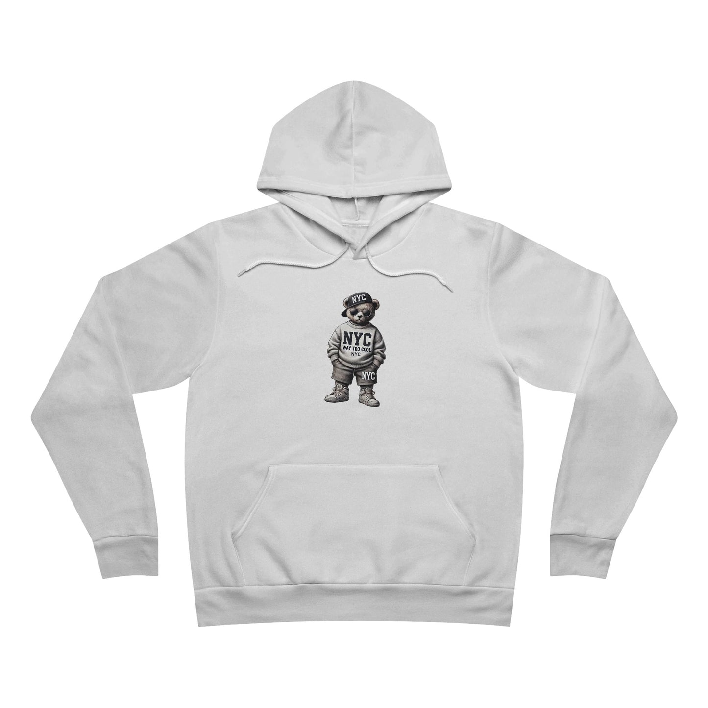 NYC Inspired Unisex Pullover Hoodie, Cozy Streetwear, Perfect Gift for Teens, Casual Fashion, Stylish Hoodie for Everyday Wear